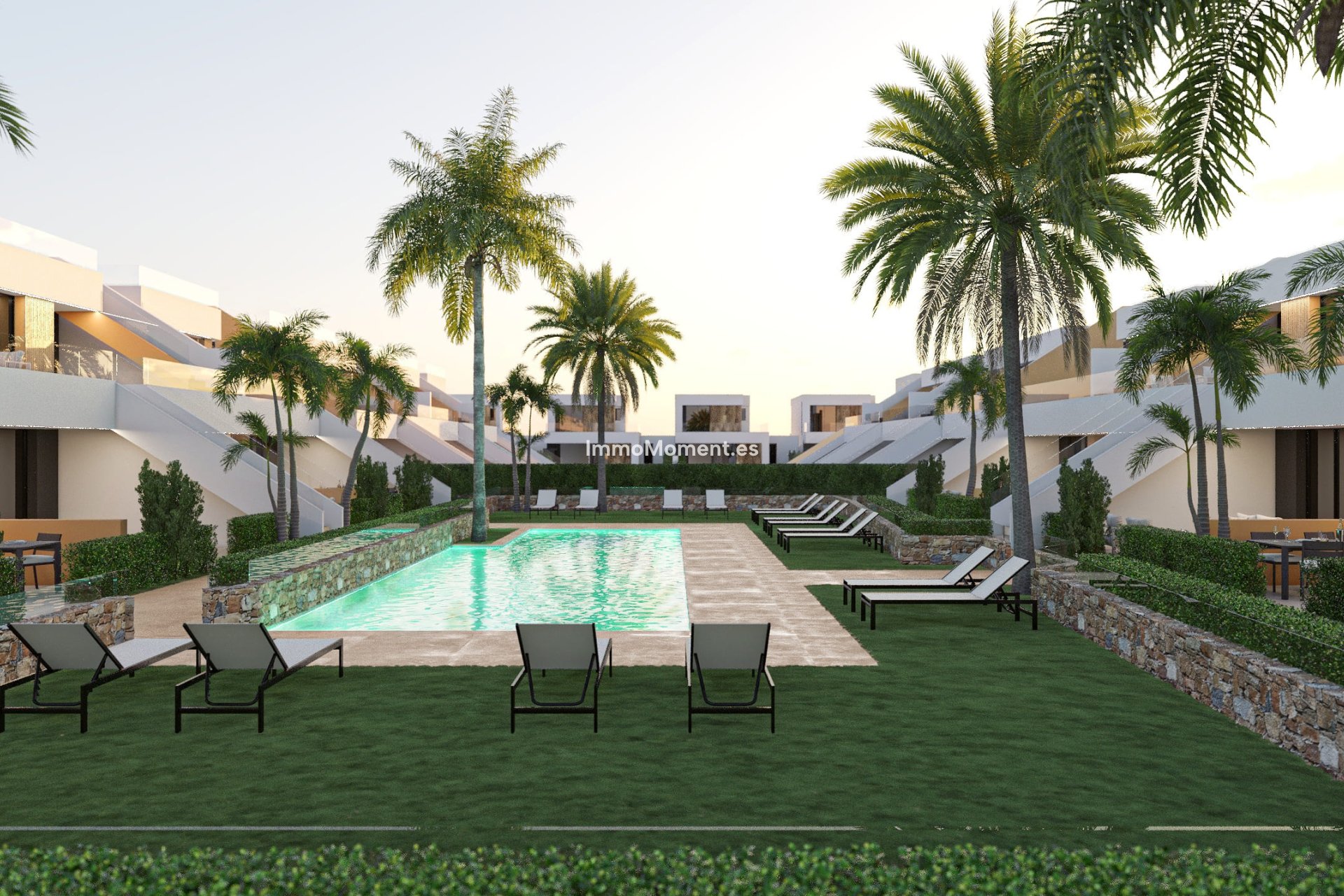 Construction neuve - Low-bungalow - Condado de Alhama
