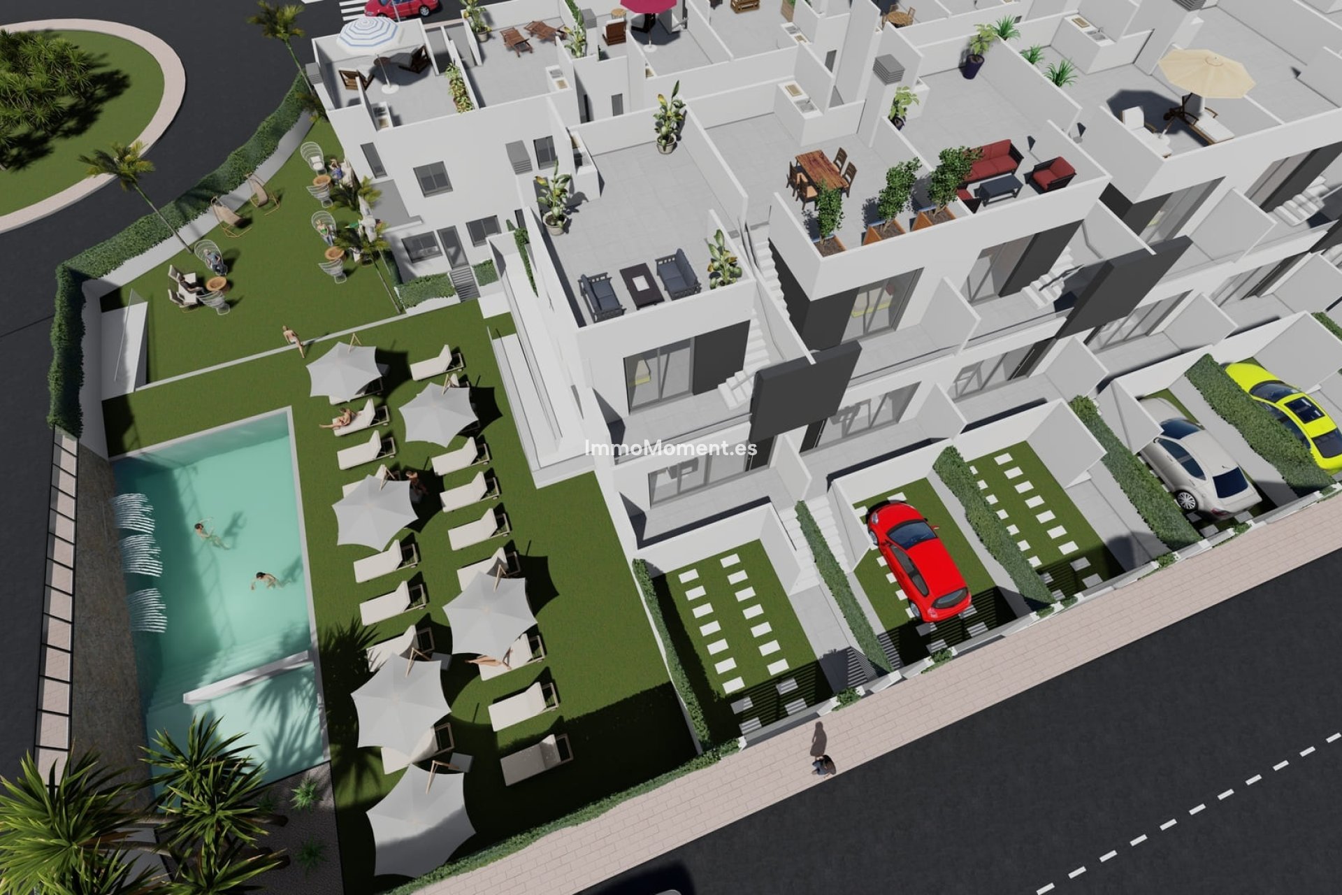 Construction neuve - Maison mitoyenne - Cox