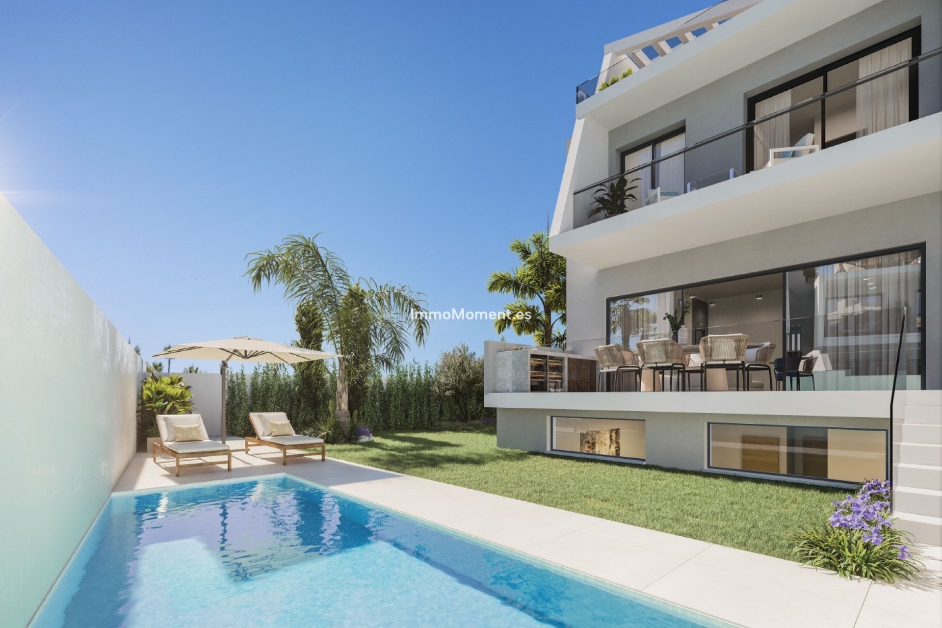 Construction neuve - Maison mitoyenne - Estepona  - Estepona