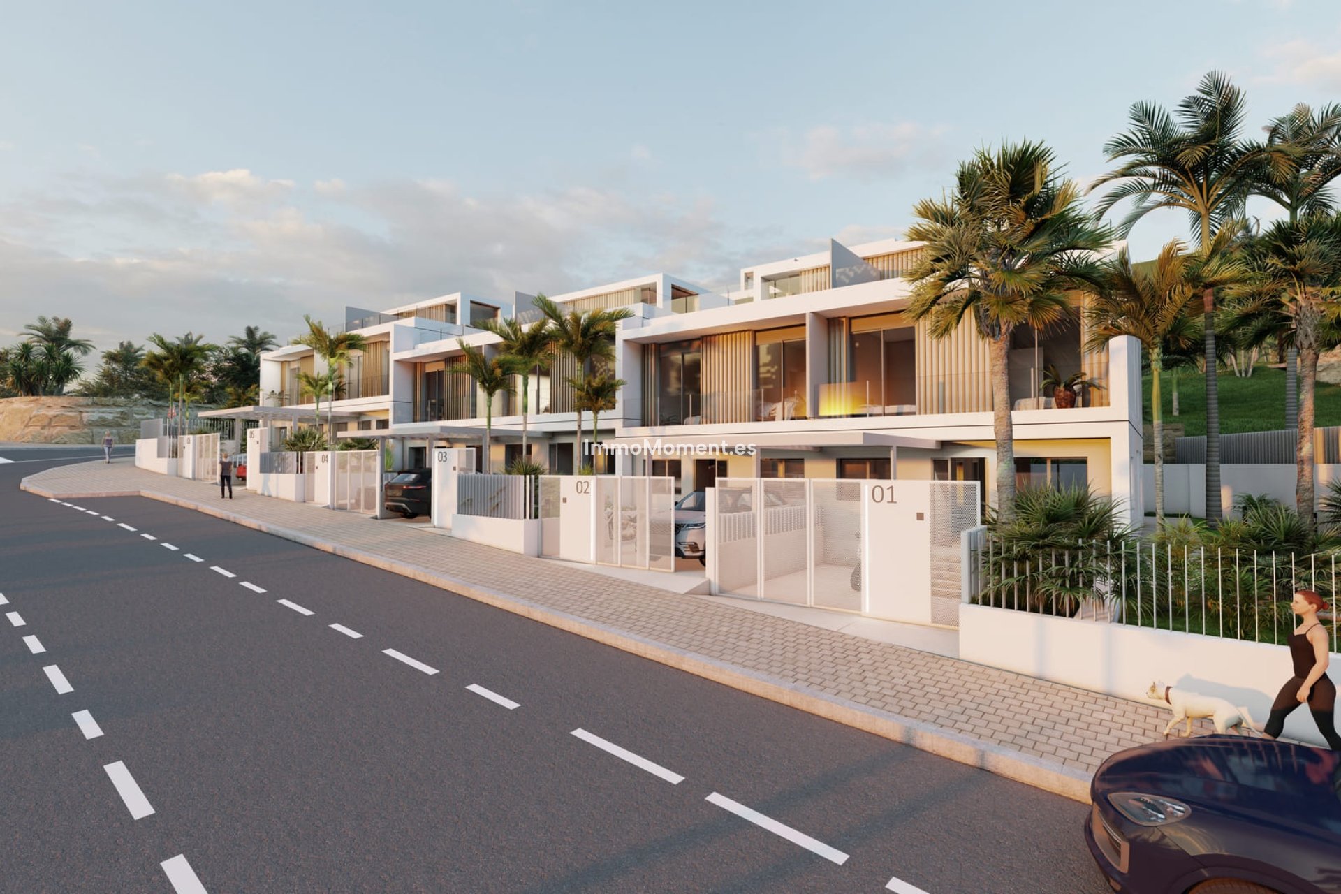 Construction neuve - Maison mitoyenne - Estepona  - Estepona