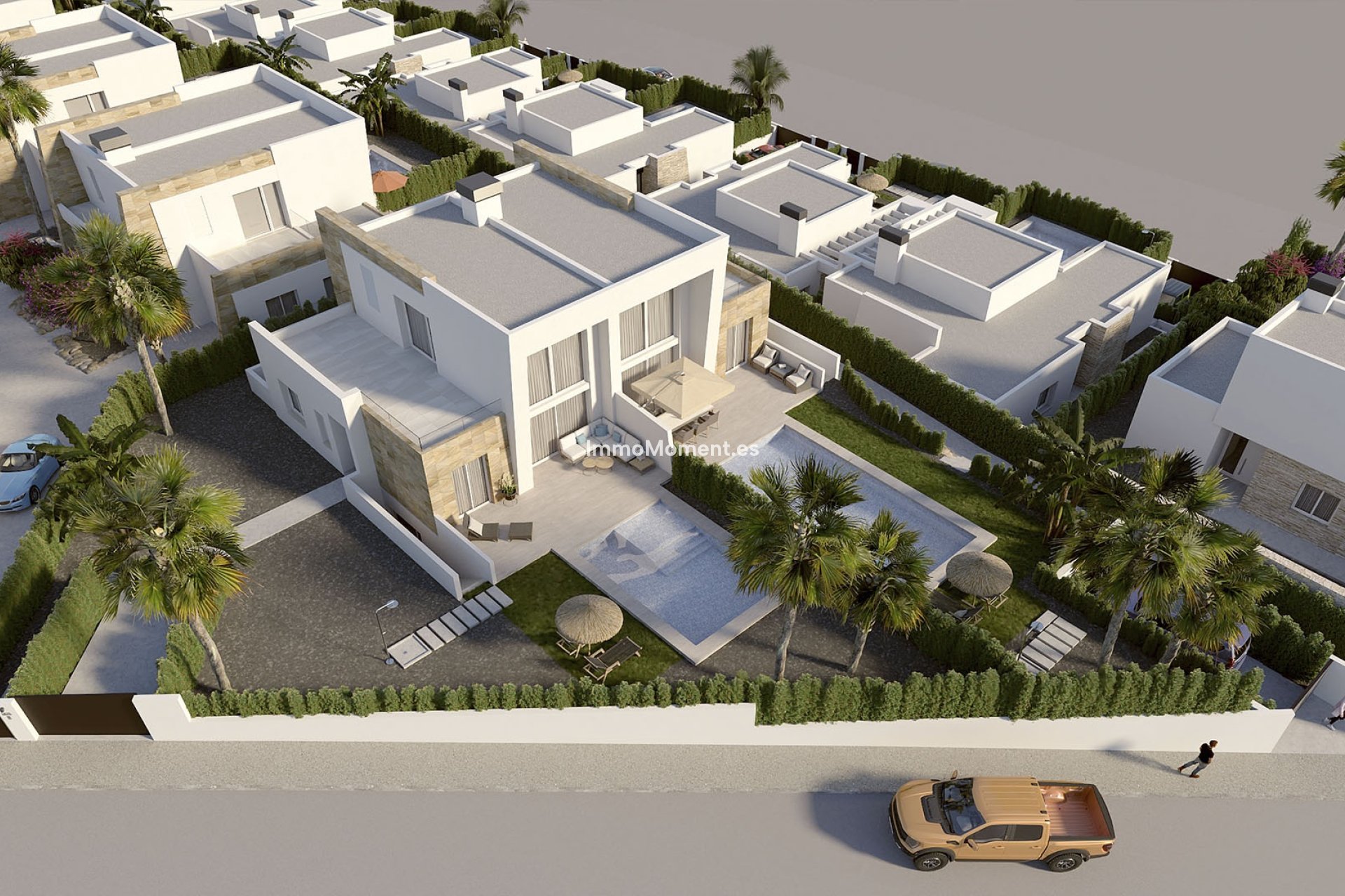 Construction neuve - Maison mitoyenne - La Finca Golf