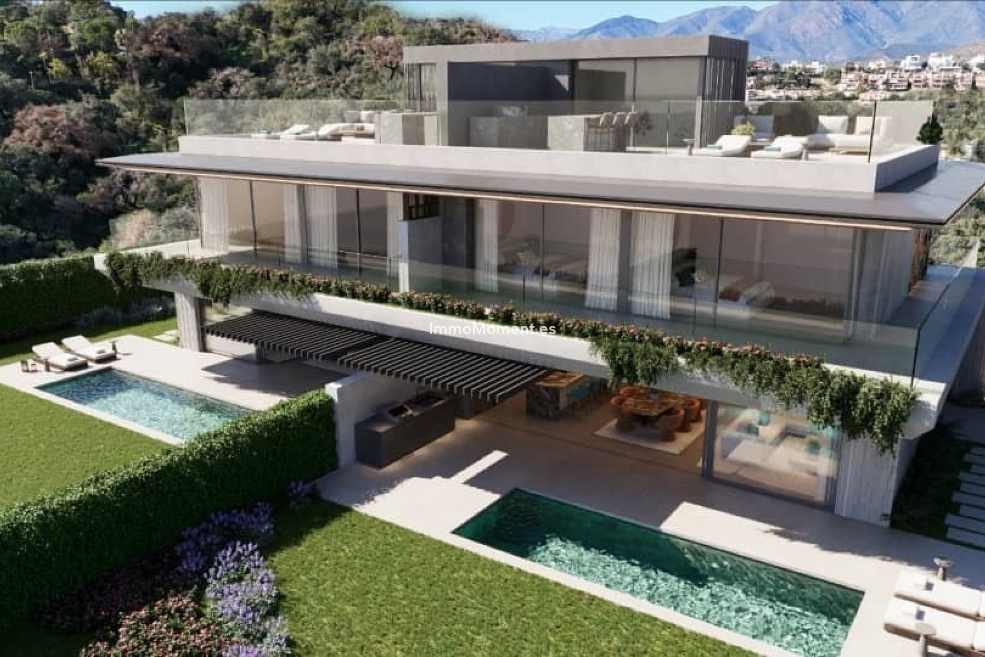 Construction neuve - Maison mitoyenne - Ojén