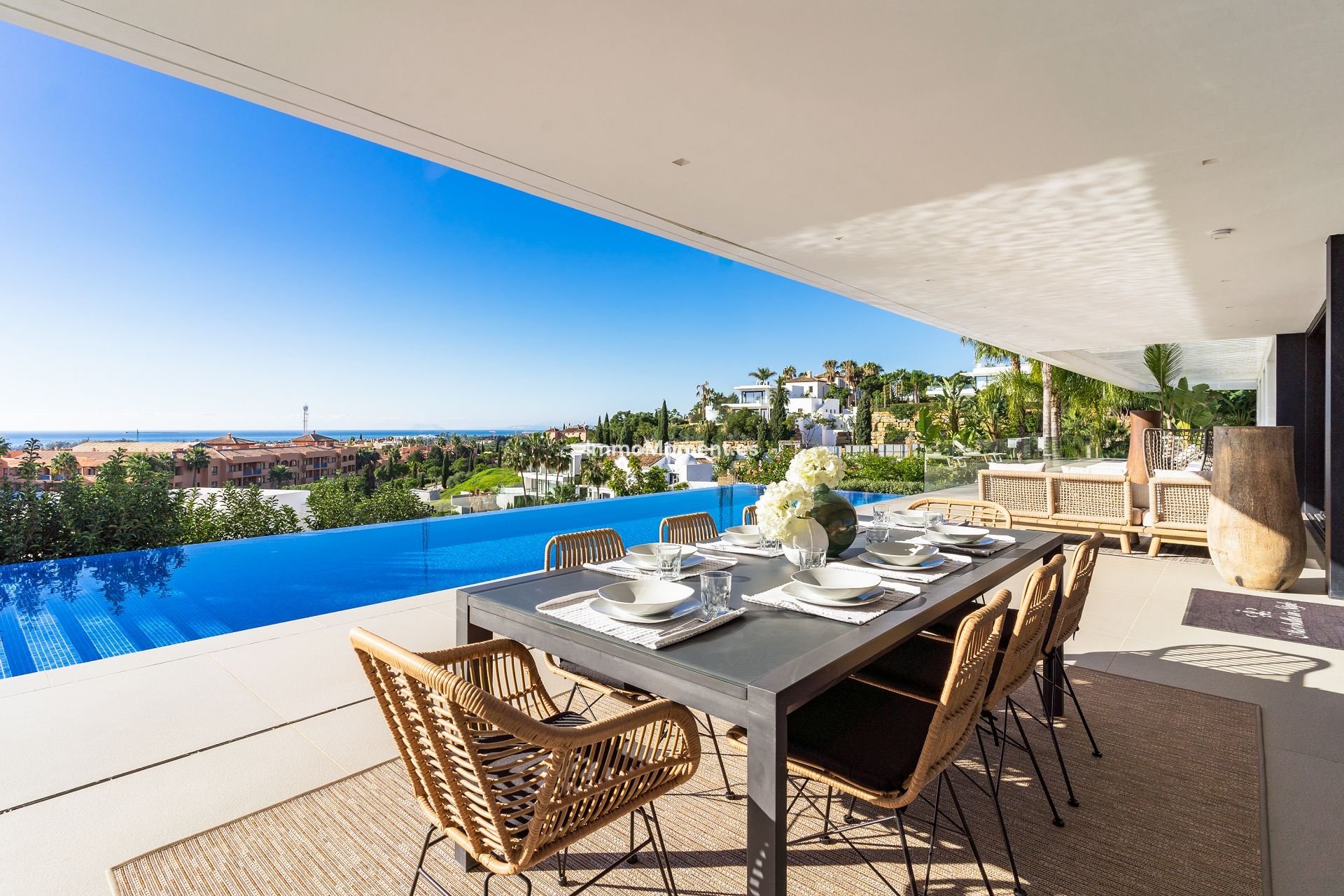 Kurzzeitvermietung - Freistehende Villa - Estepona  - New Golden Mile