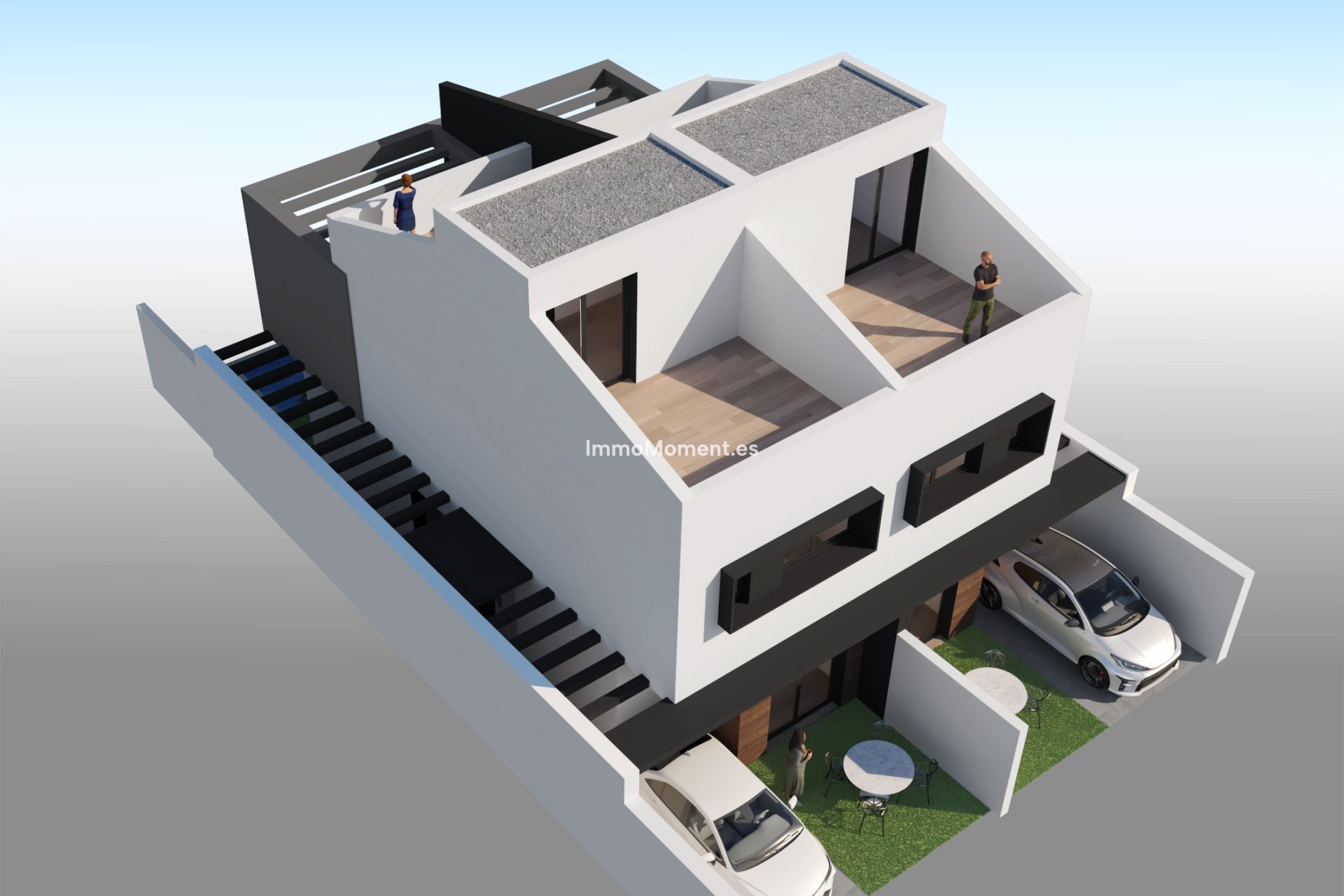 Neubau - Doppelhaushälfte - San Javier