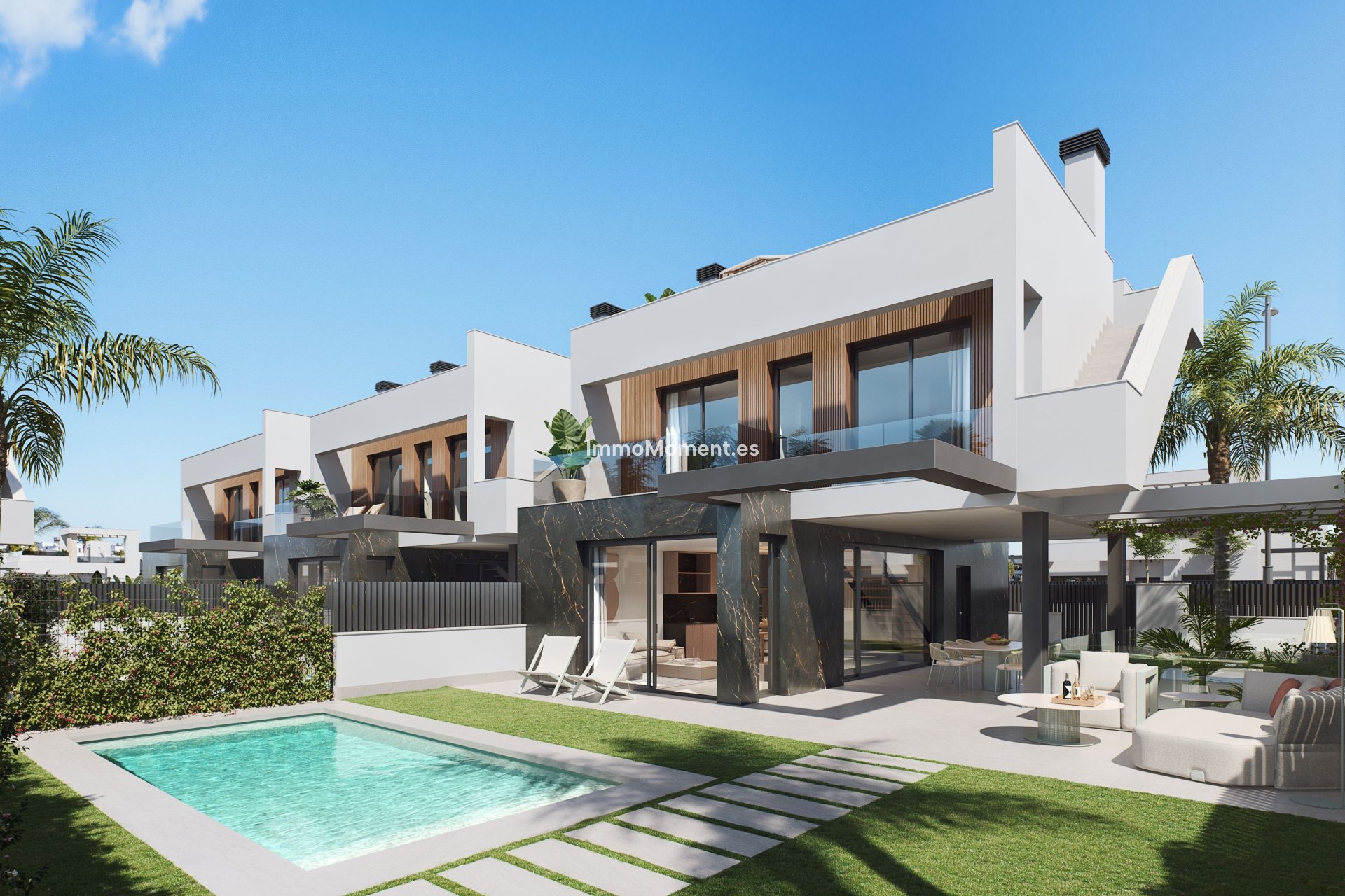 Neubau - Doppelhaushälfte - Santa Rosalía