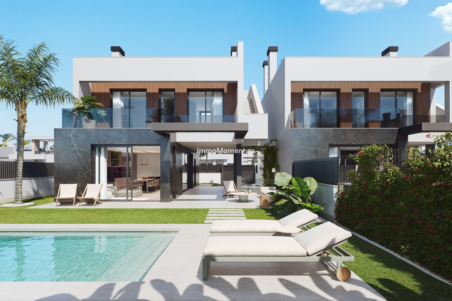 Neubau - Doppelhaushälfte - Santa Rosalía