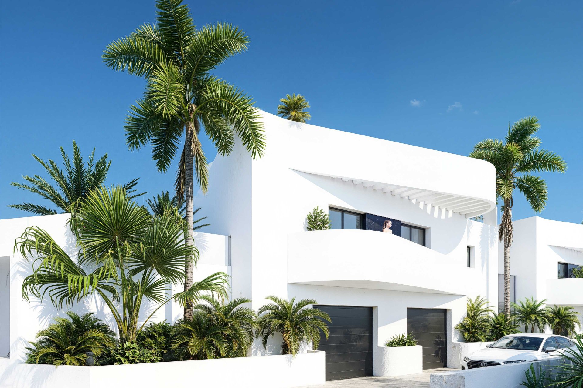 Neubau - Freistehende Villa - Algorfa