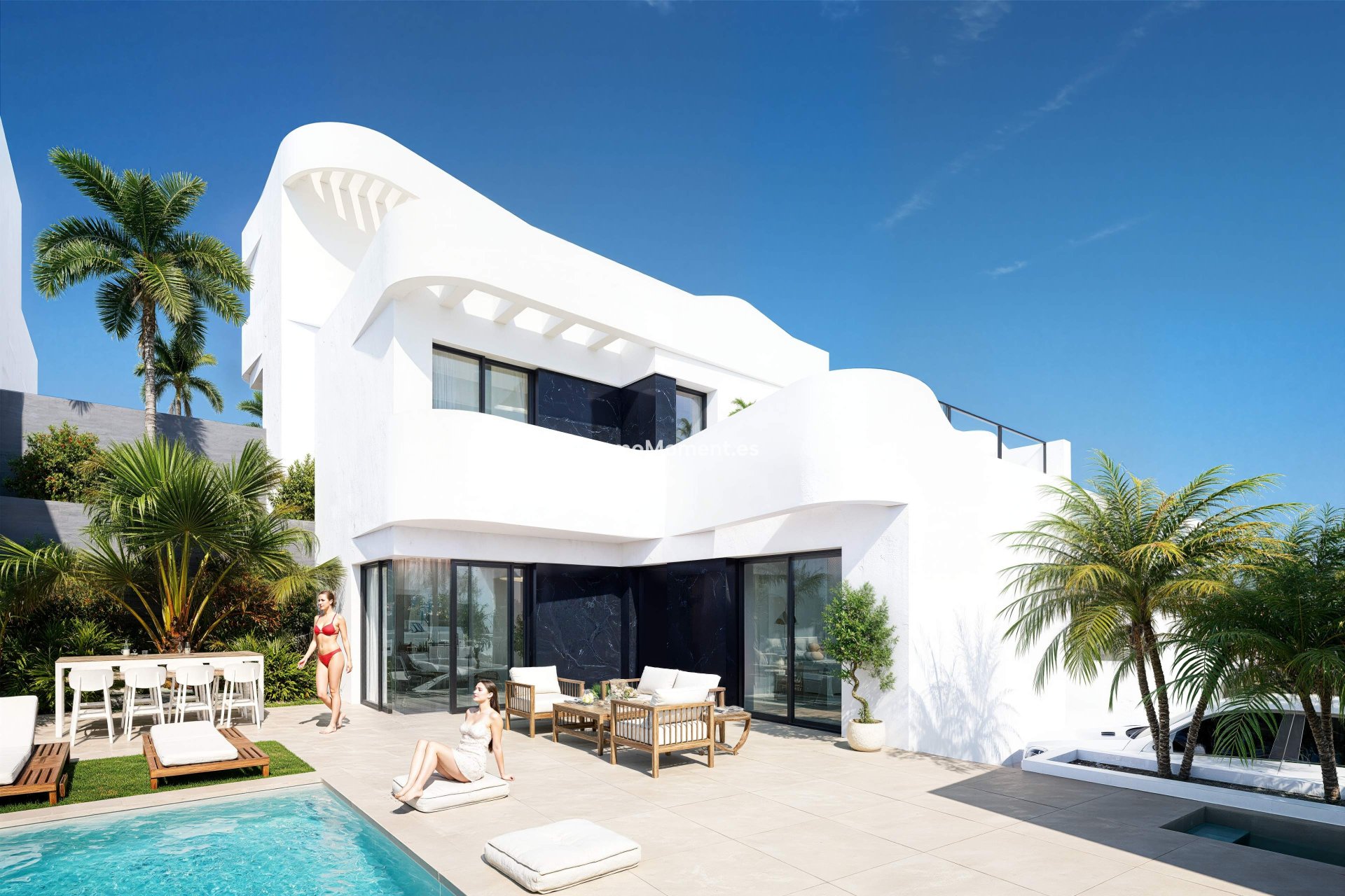 Neubau - Freistehende Villa - Algorfa