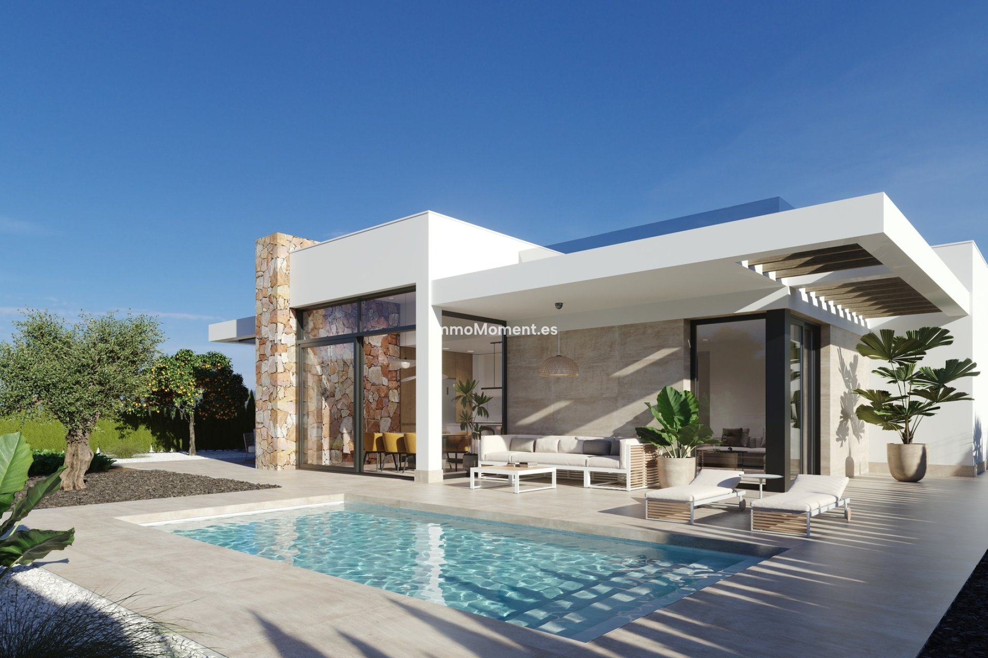 Neubau - Freistehende Villa - Hacienda del Alamo Golf