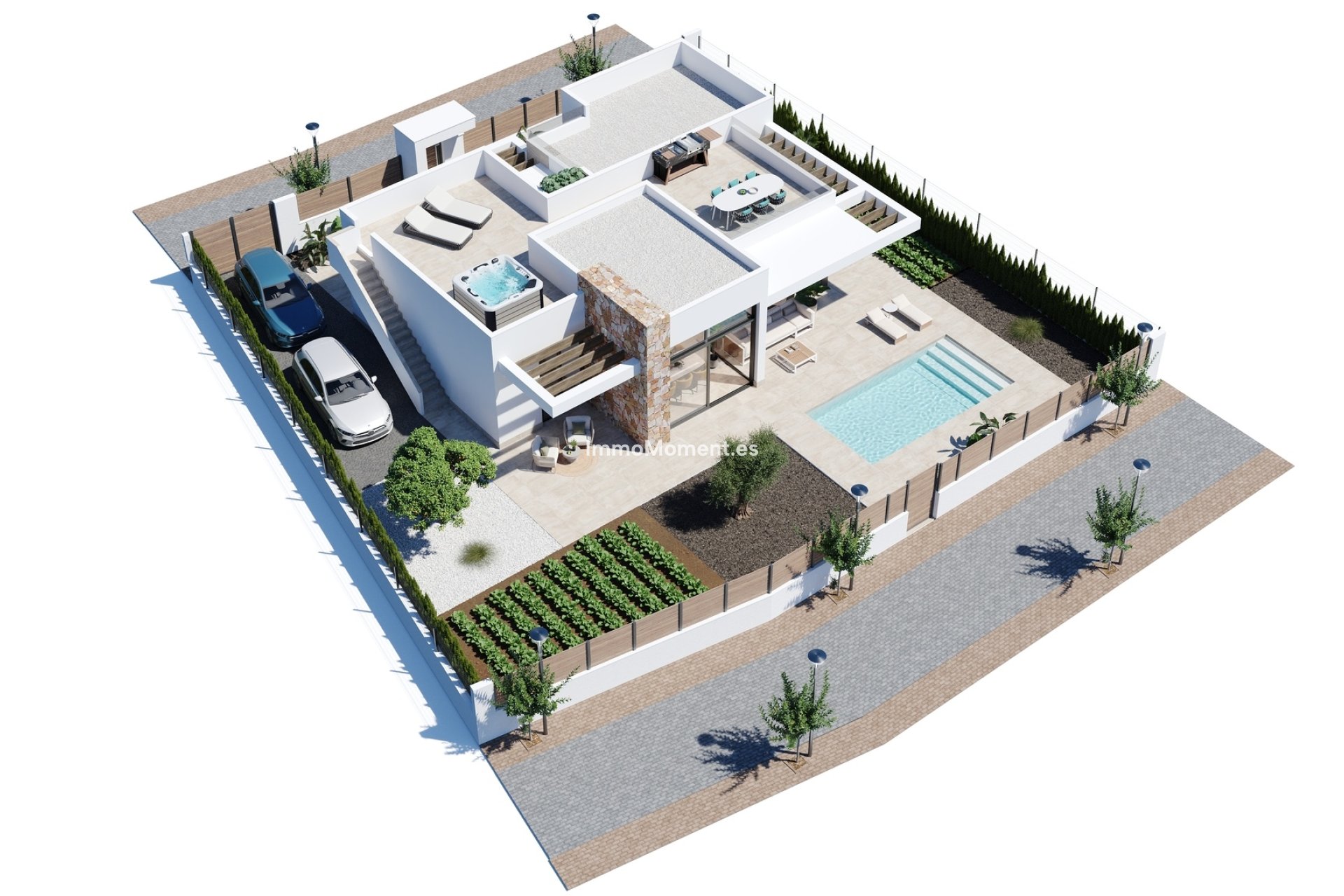 Neubau - Freistehende Villa - Hacienda del Alamo Golf