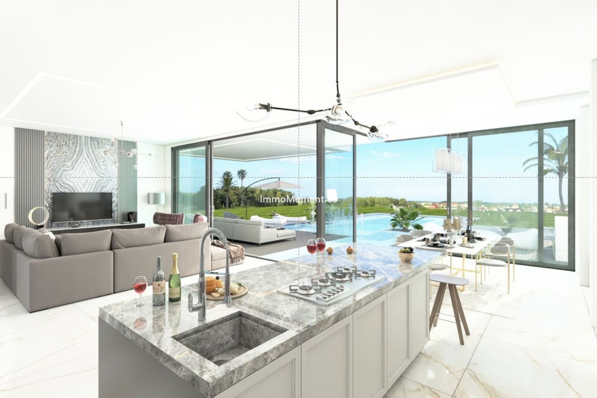 Neubau - Freistehende Villa -   Inländisch - Alhaurín el Grande Centro