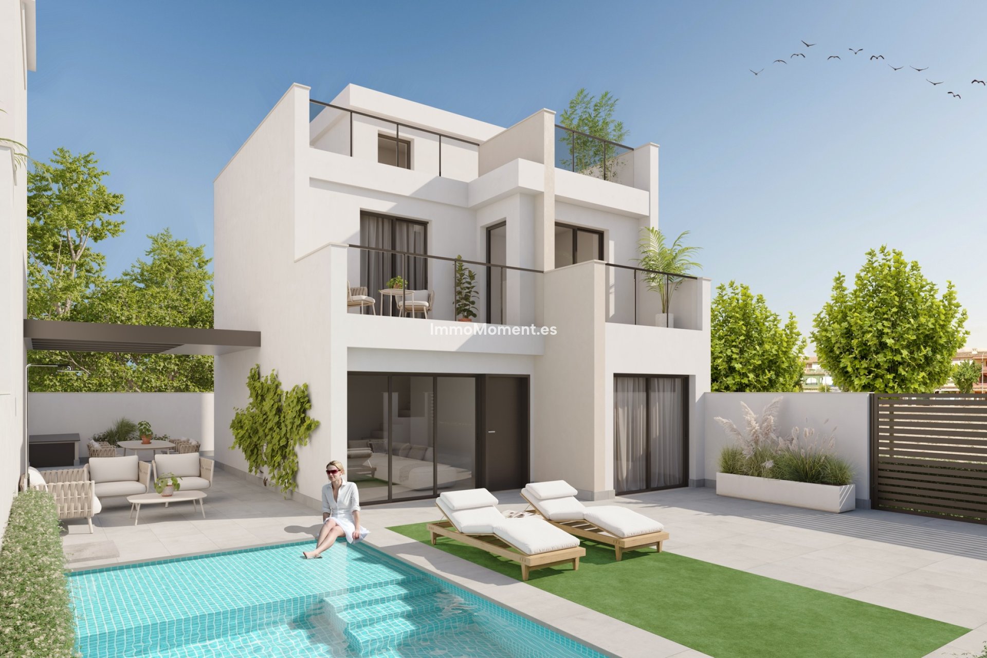 Neubau - Freistehende Villa - Los Alcázares
