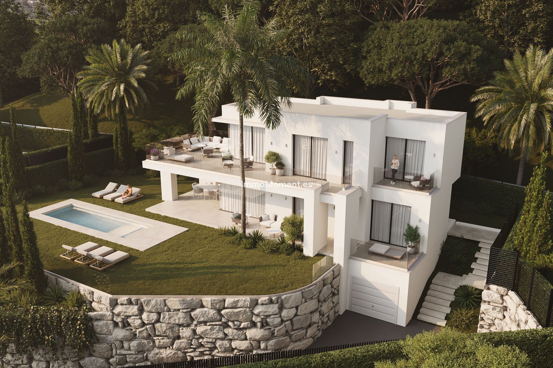 Neubau - Freistehende Villa - Mijas