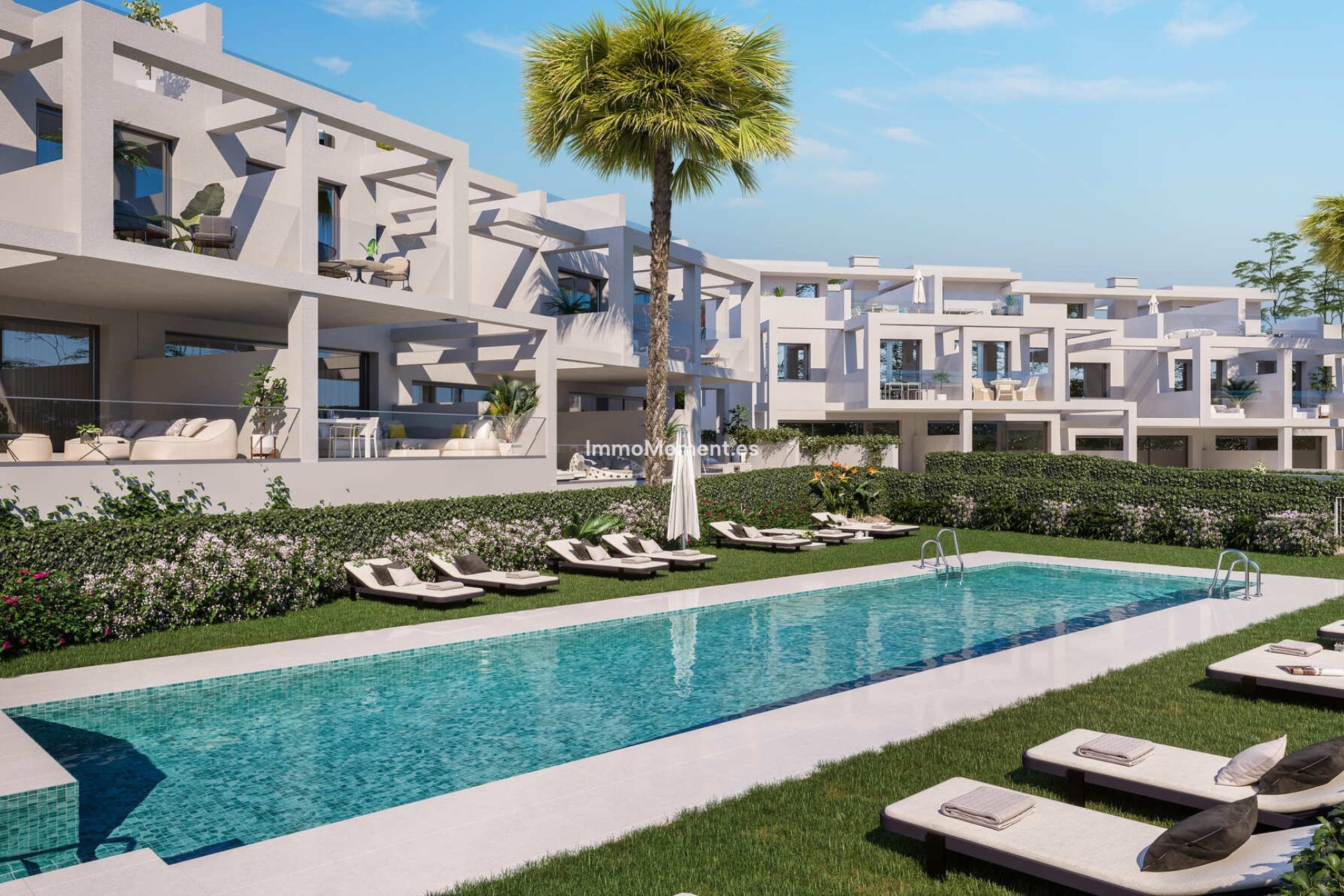 Neubau - Reihenhaus - La Chullera - Manilva