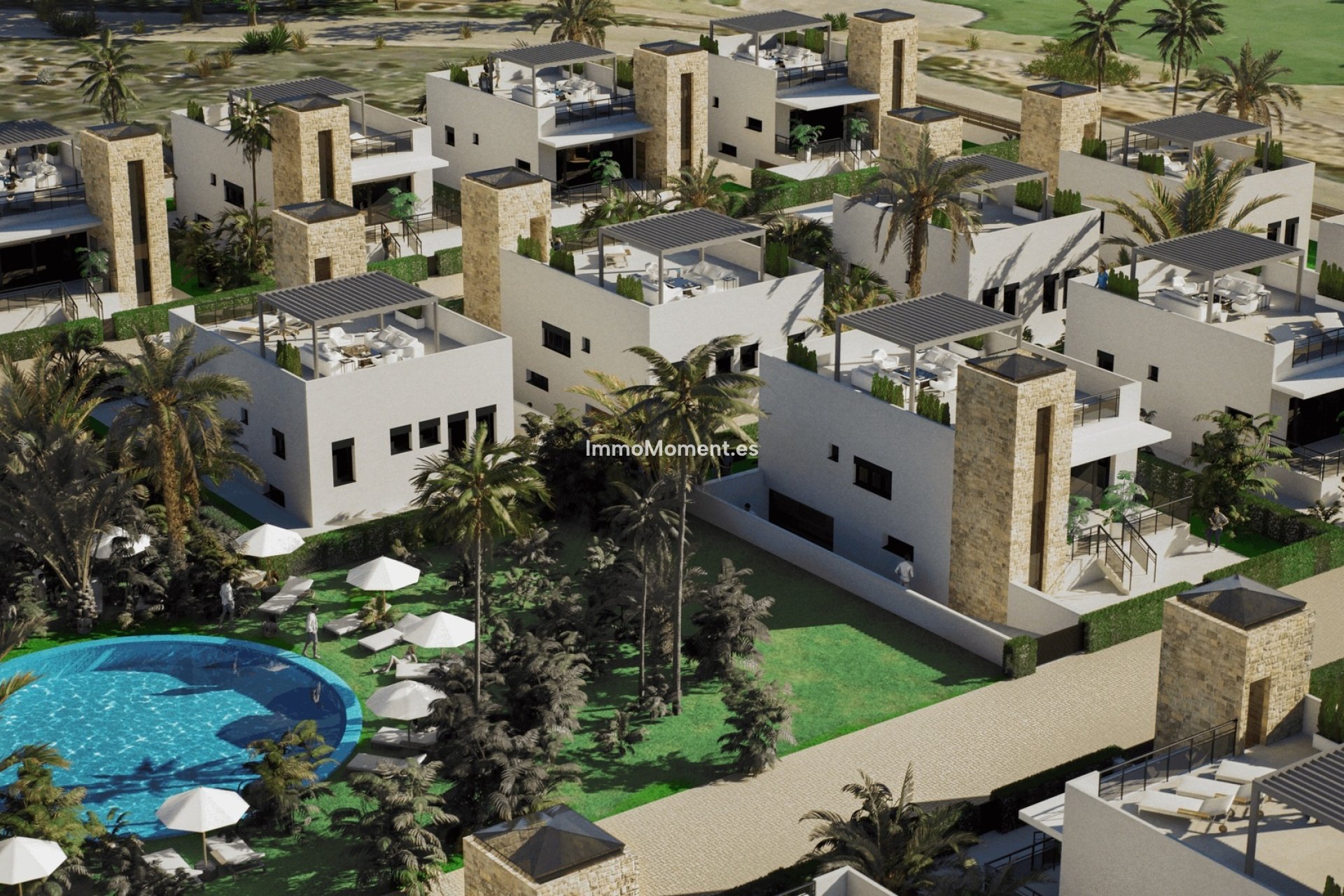 New Build - Detached villa - Camposol Golf