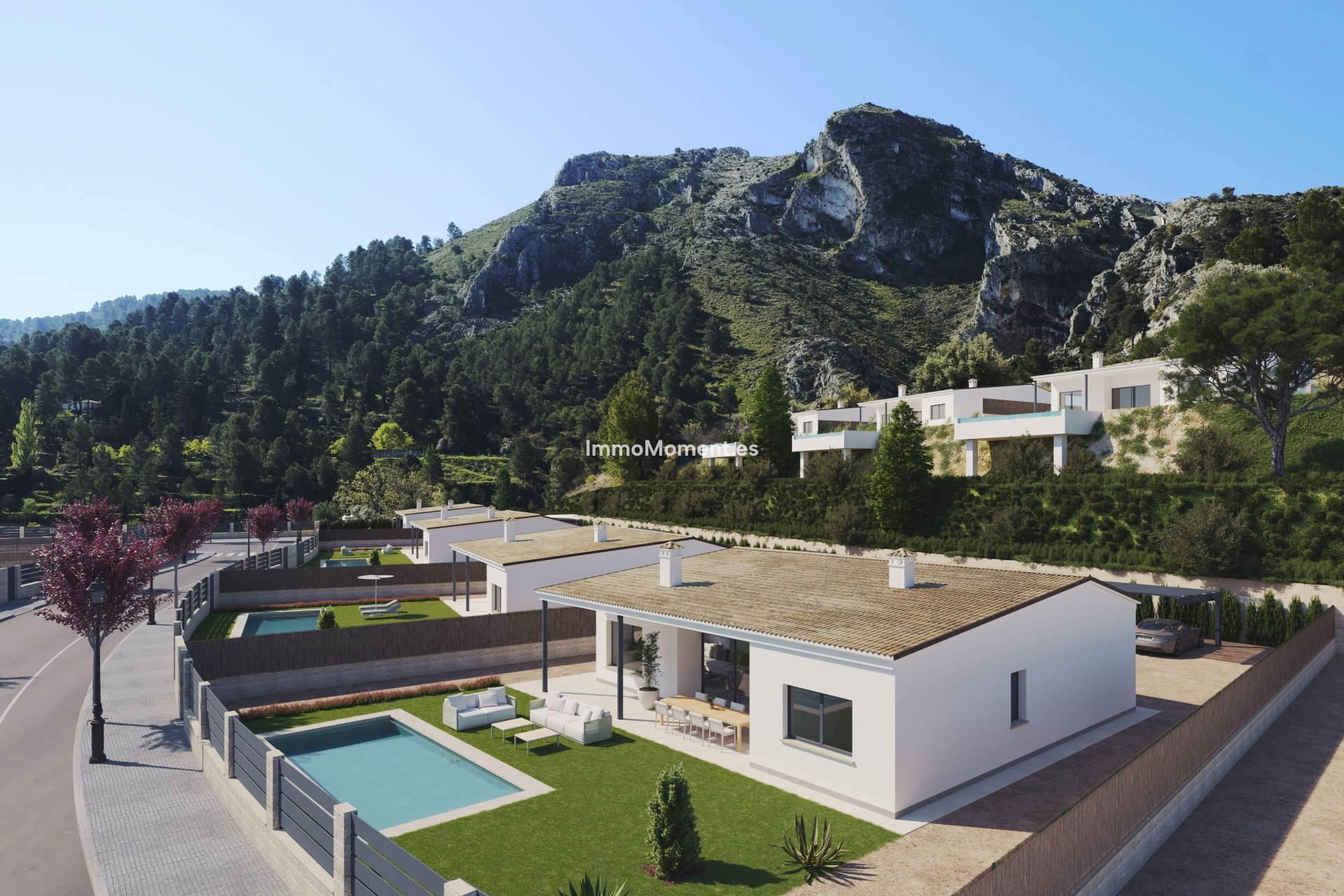 New Build - Detached villa - Penáguila