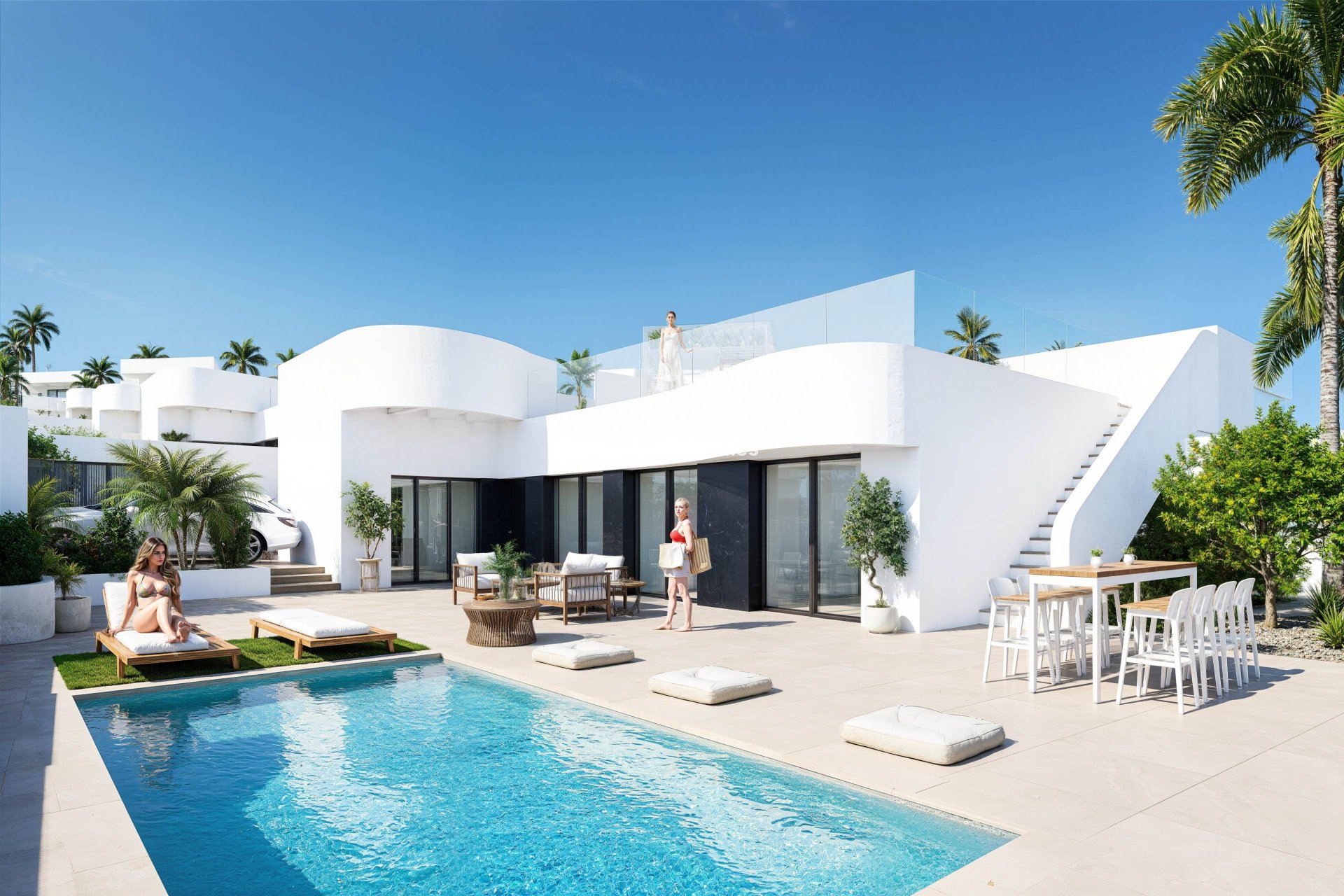 Nieuwbouw - Vrijstaande villa - Algorfa