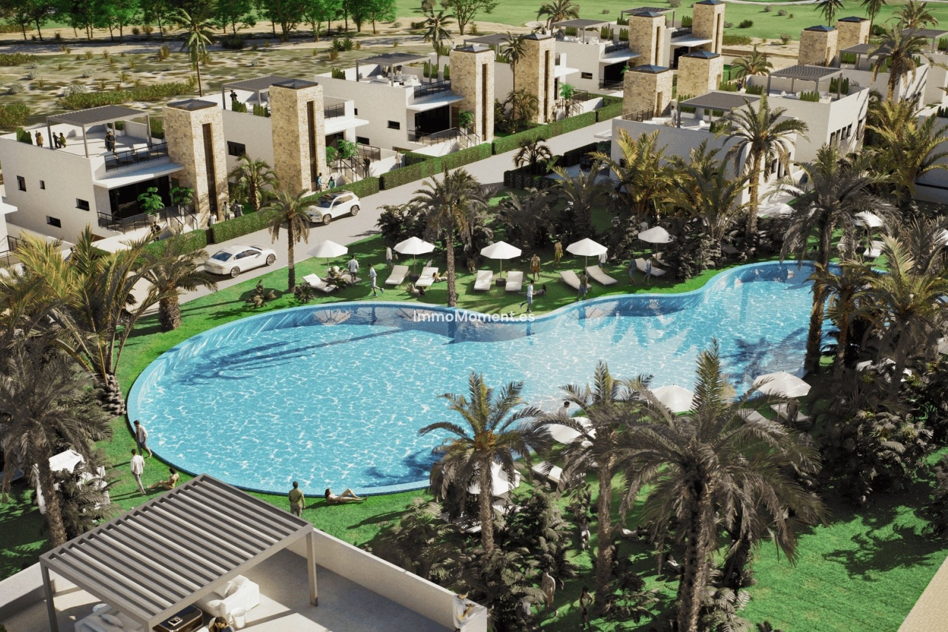 Nieuwbouw - Vrijstaande villa - Camposol Golf