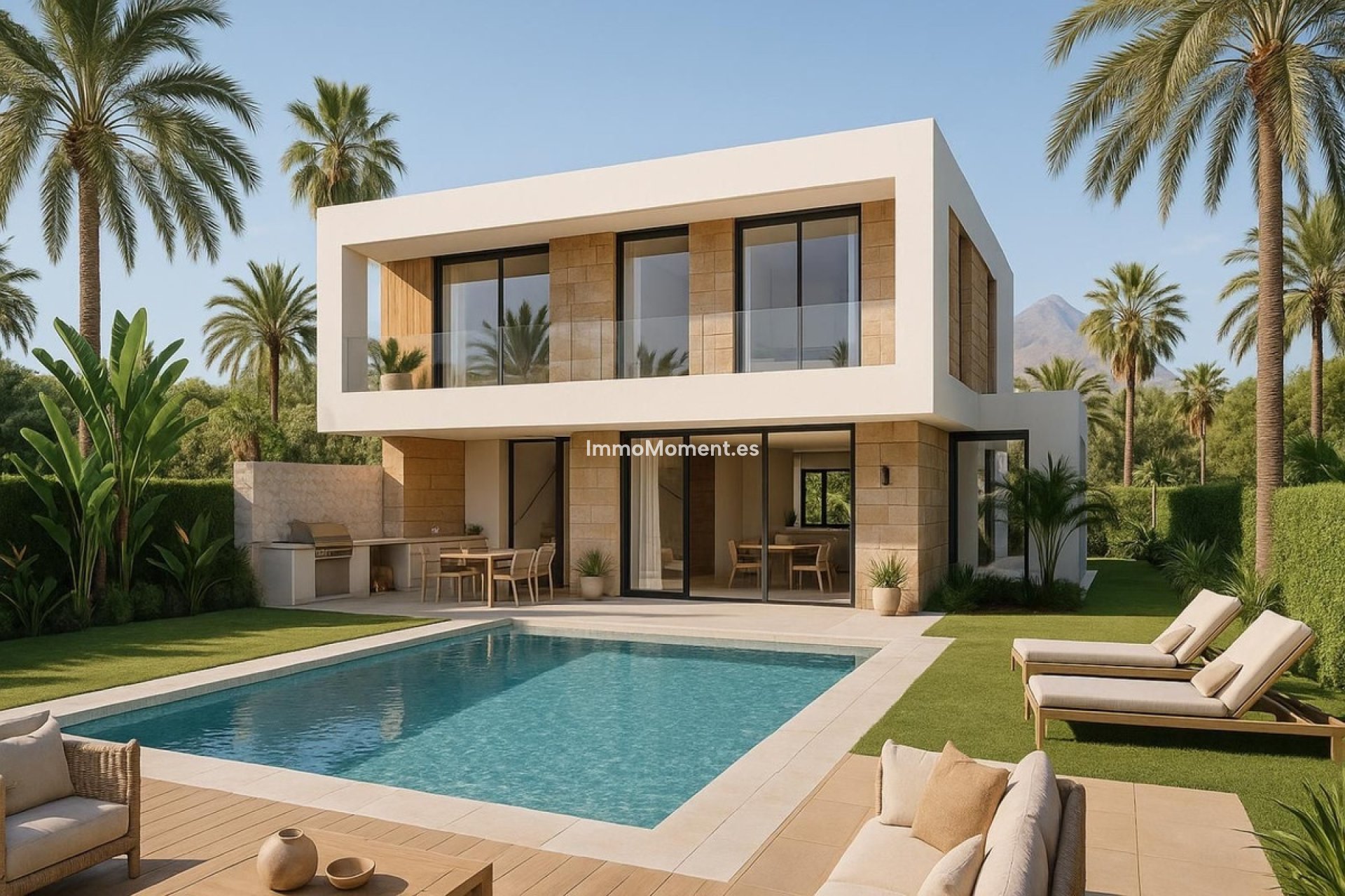 Nieuwbouw - Vrijstaande villa - Estepona  - Atalaya