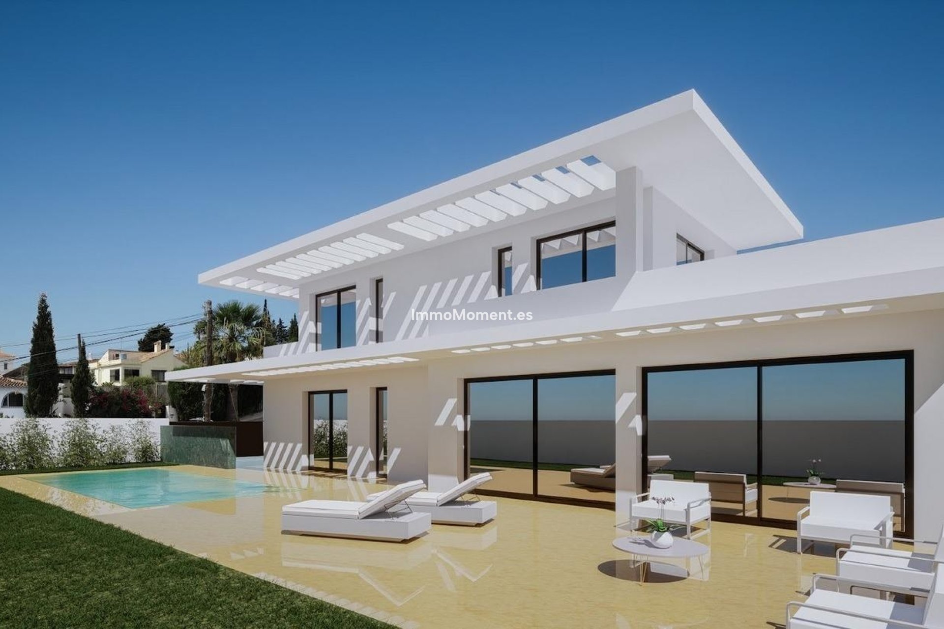 Nieuwbouw - Vrijstaande villa - Estepona  - Marbella