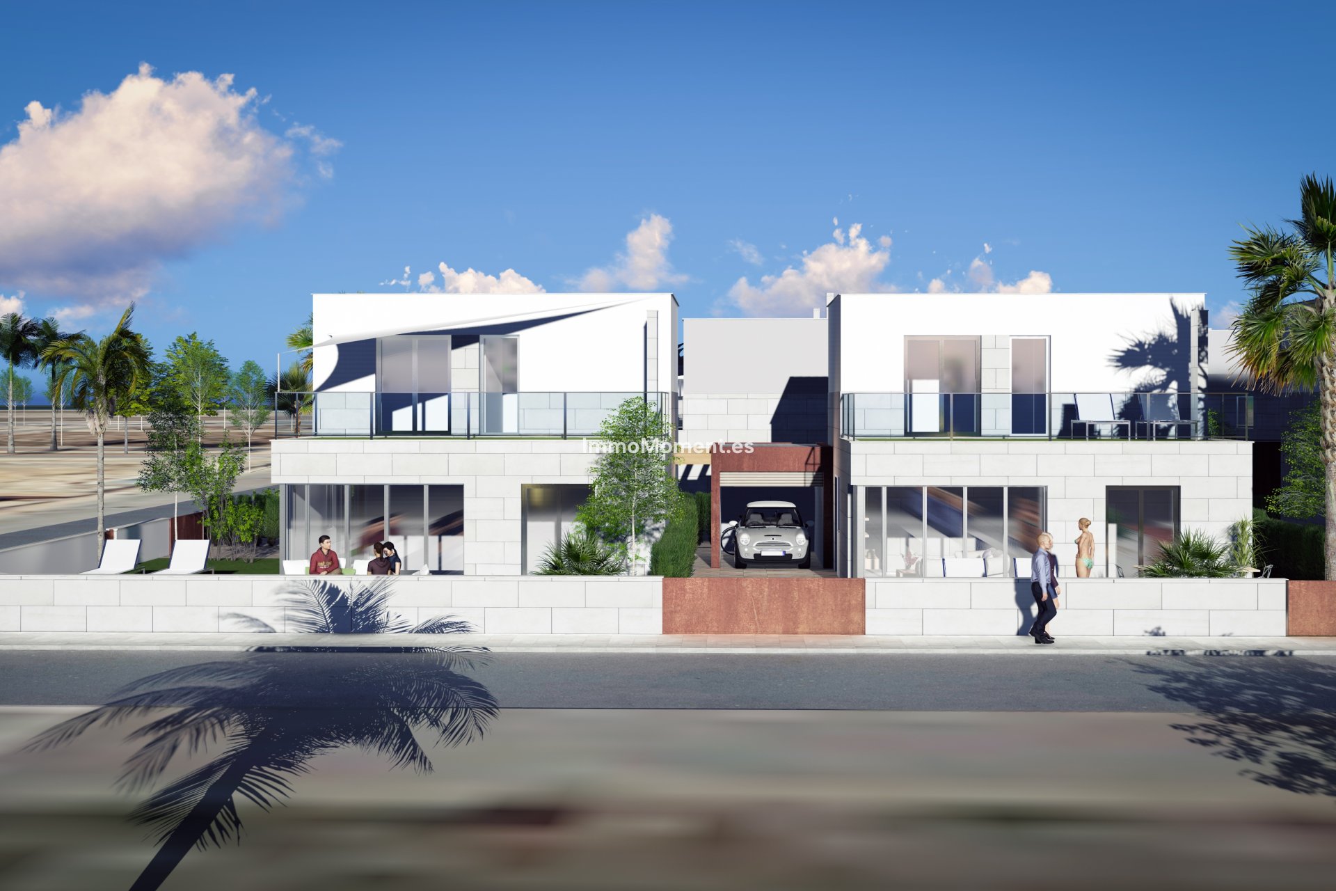 Nieuwbouw - Vrijstaande villa - Los Alcázares