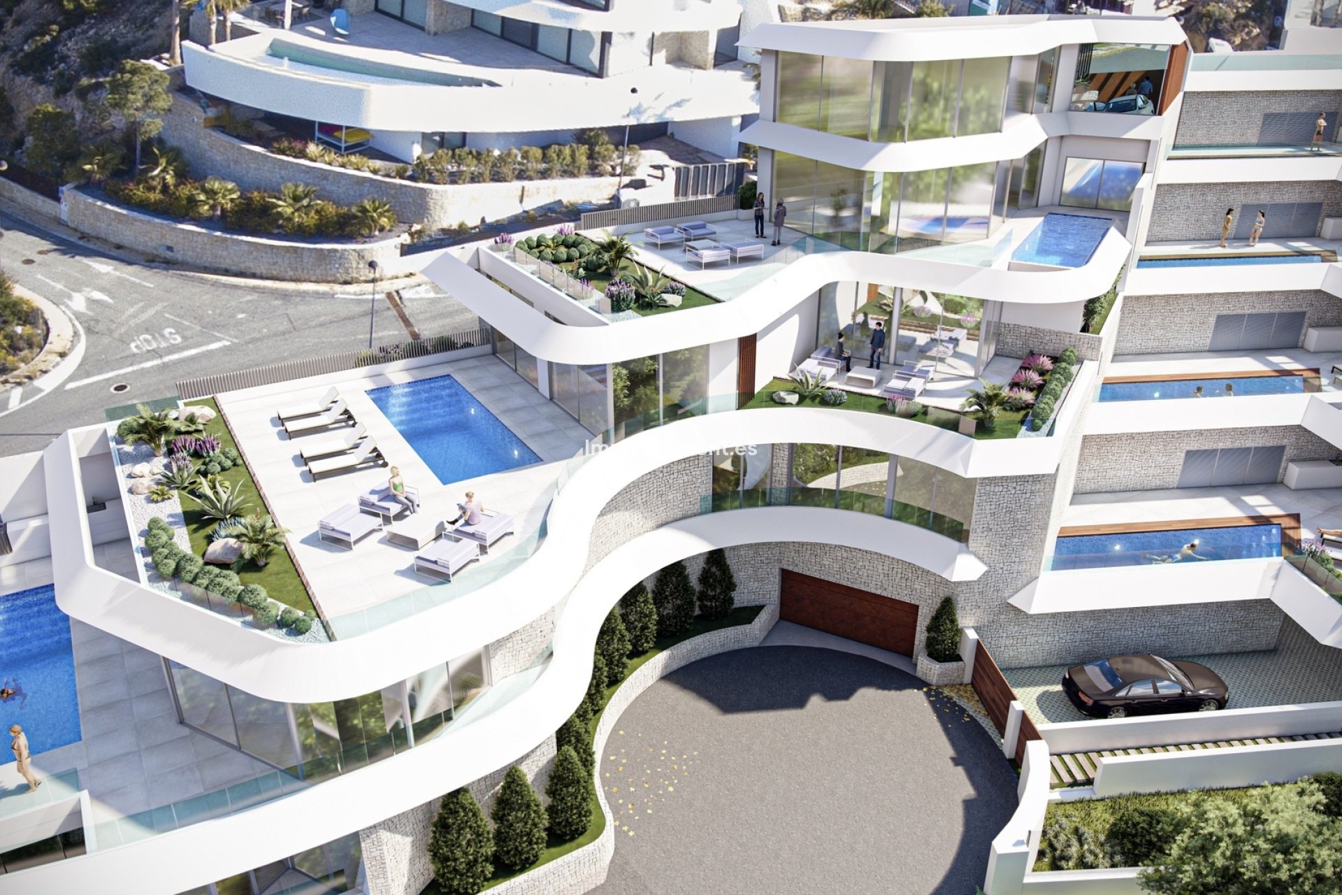 Obra nueva - Ático - Pueblo Mascarat