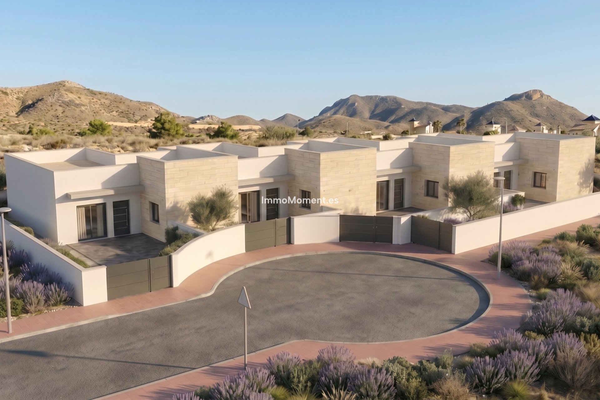 Obra nueva - Casa pareada - Mazarrón