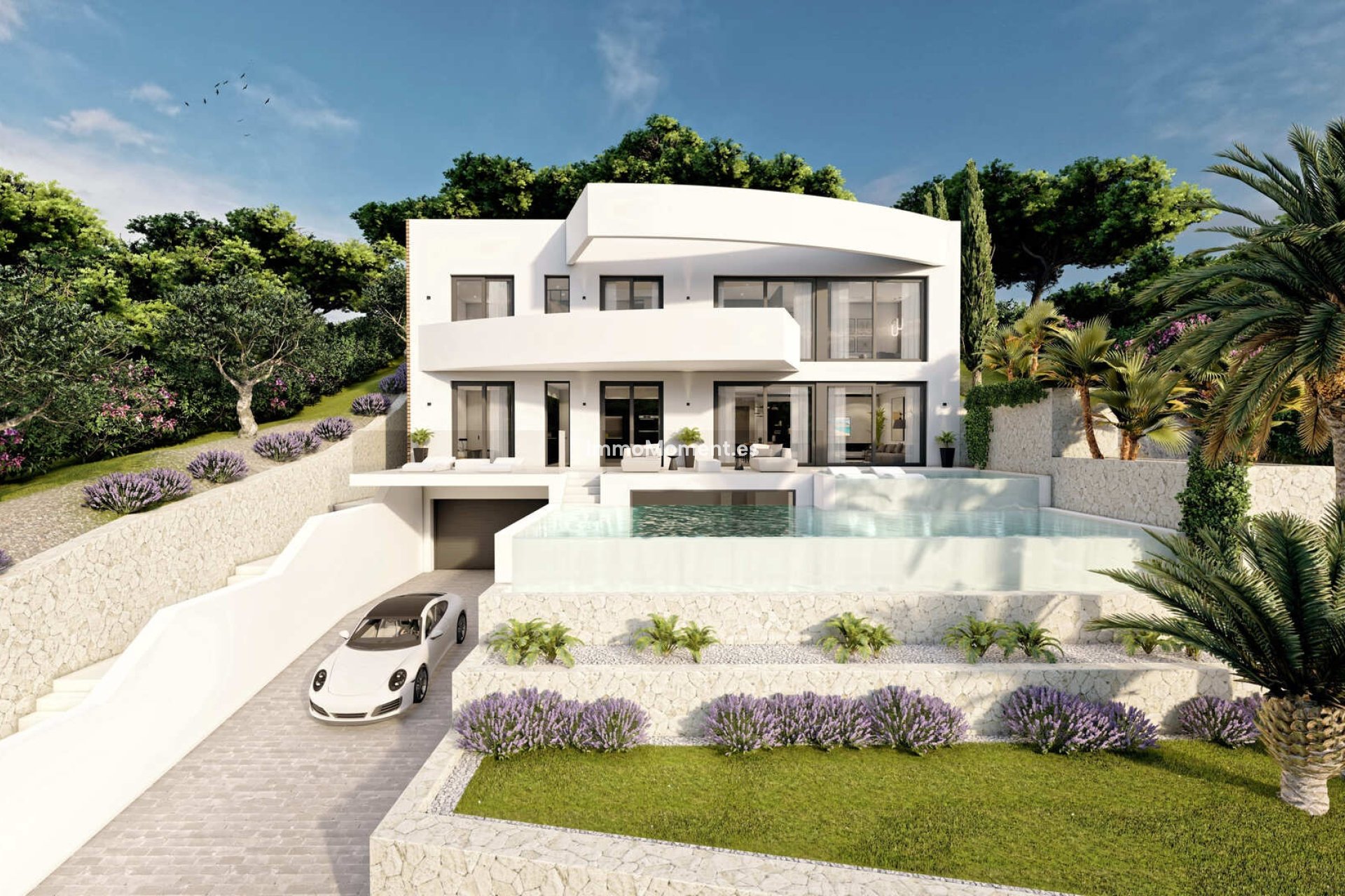 Obra nueva - Villa independiente - Altea