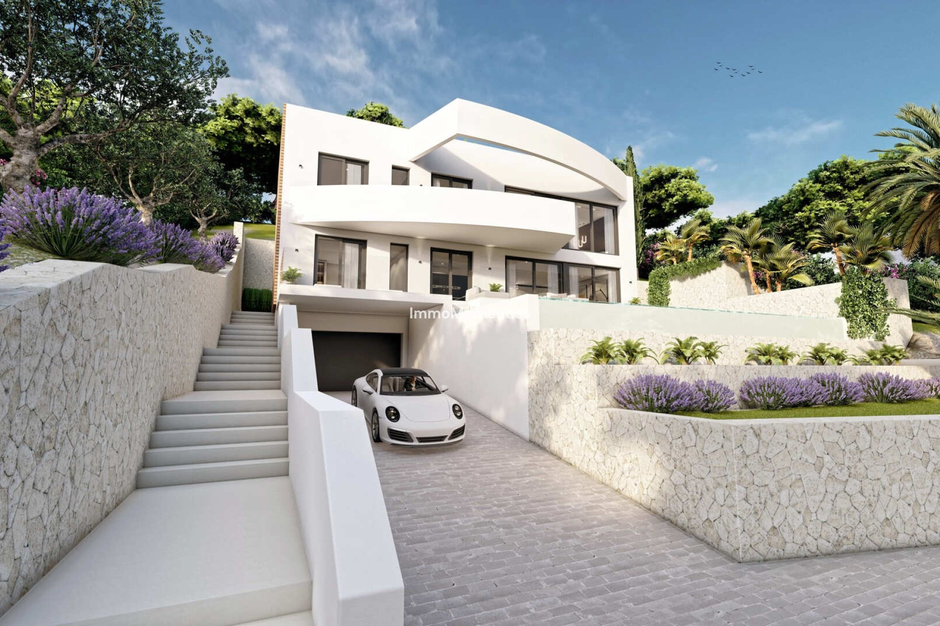 Obra nueva - Villa independiente - Altea