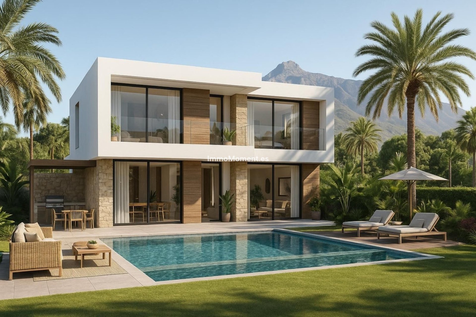 Obra nueva - Villa independiente - Estepona  - Atalaya