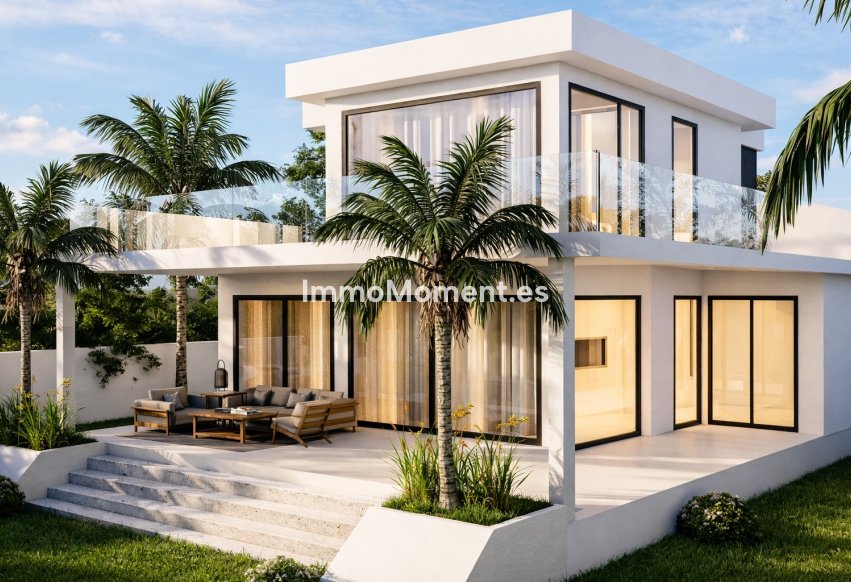 Obra nueva - Villa independiente - Estepona  - Estepona