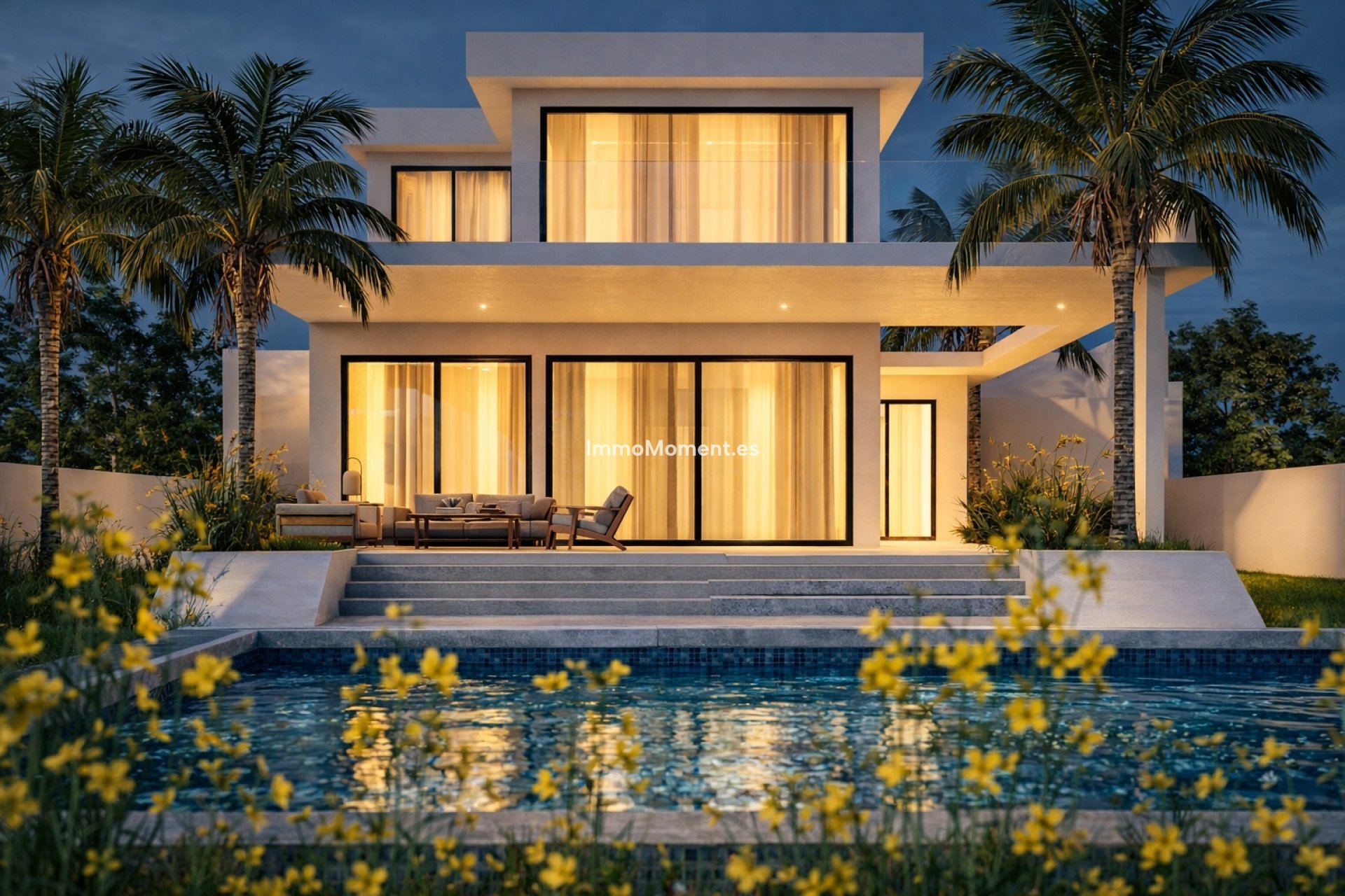 Obra nueva - Villa independiente - Estepona  - Estepona