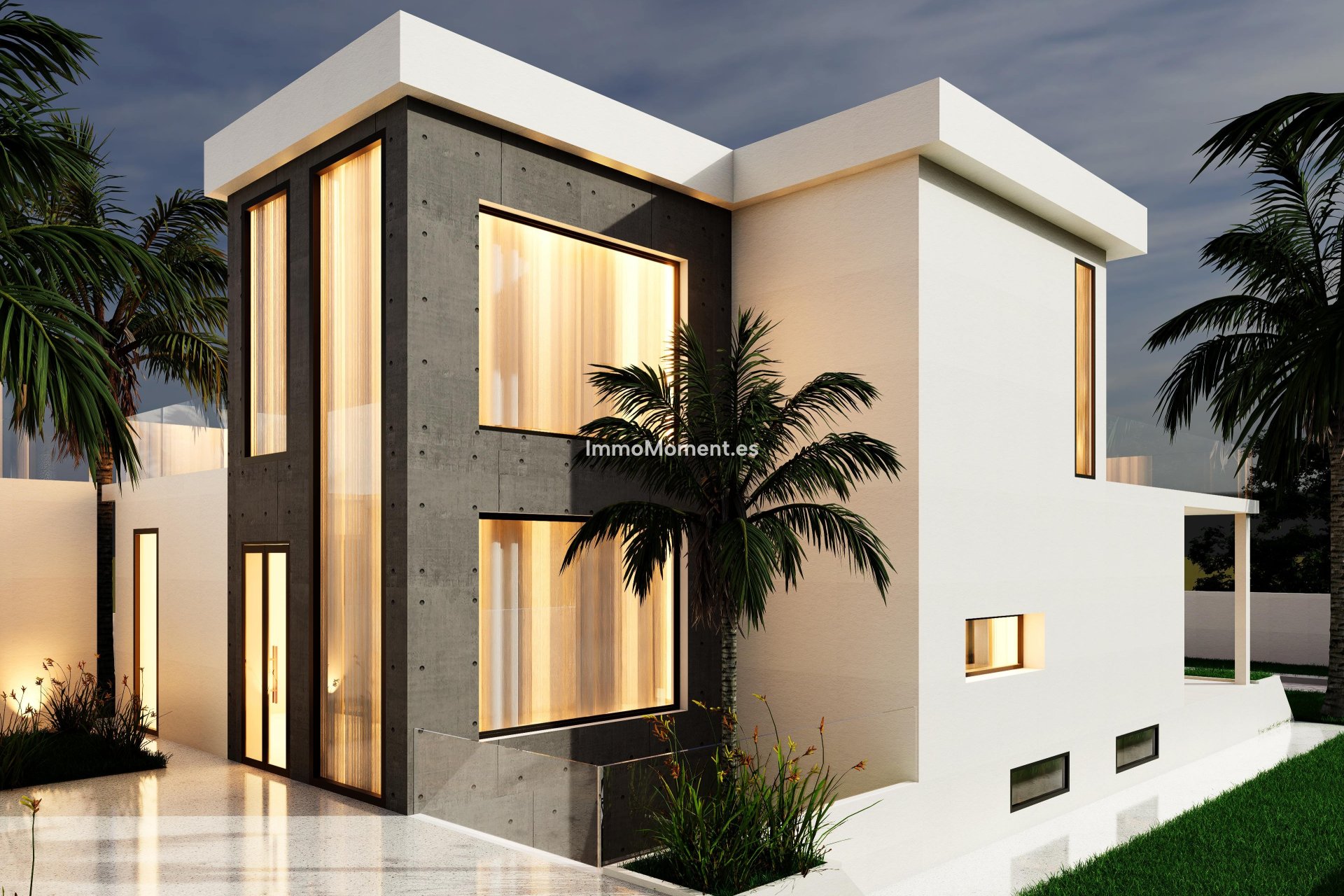 Obra nueva - Villa independiente - Estepona  - Estepona