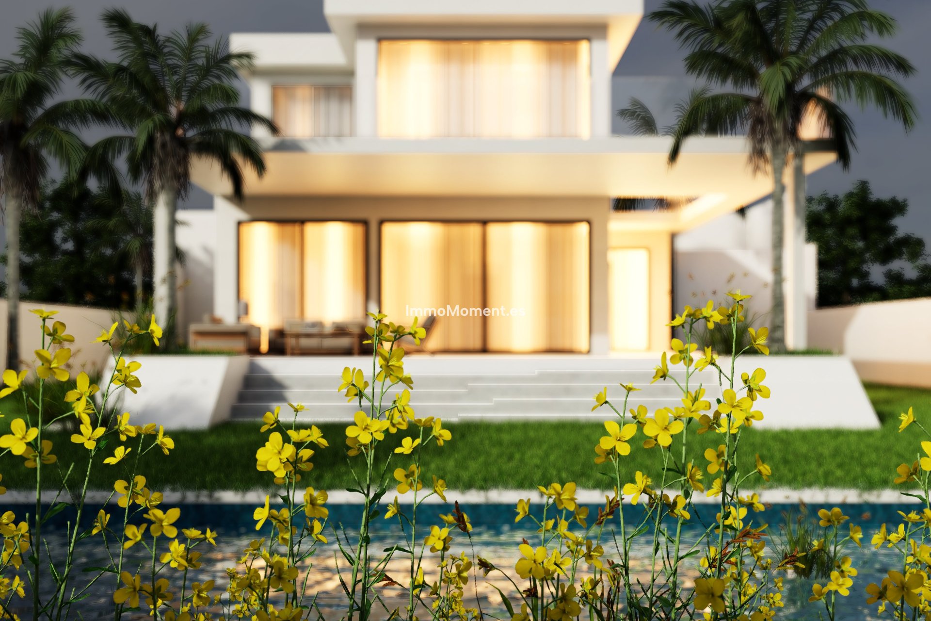 Obra nueva - Villa independiente - Estepona  - Estepona