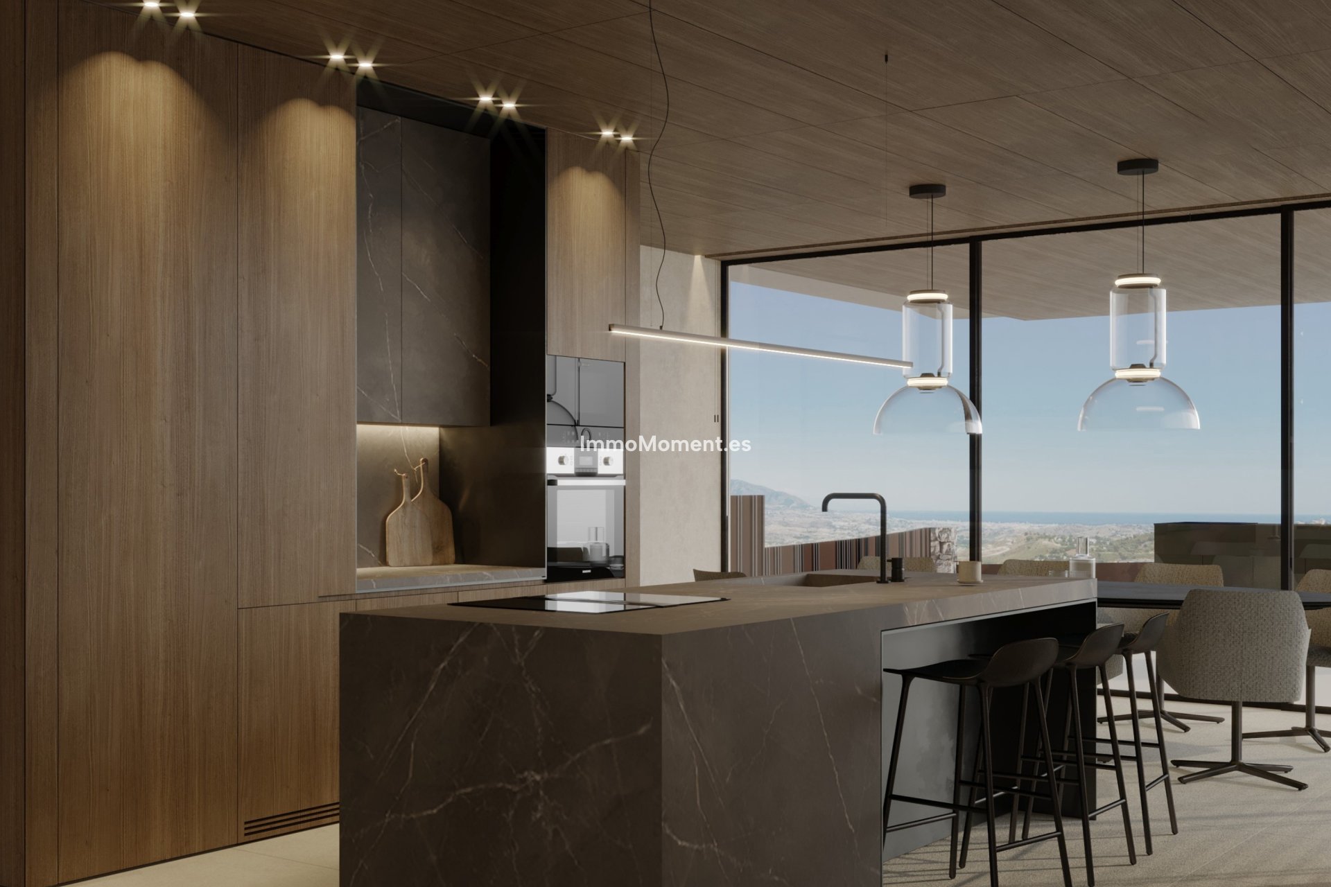 Obra nueva - Villa independiente - Estepona  - Estepona