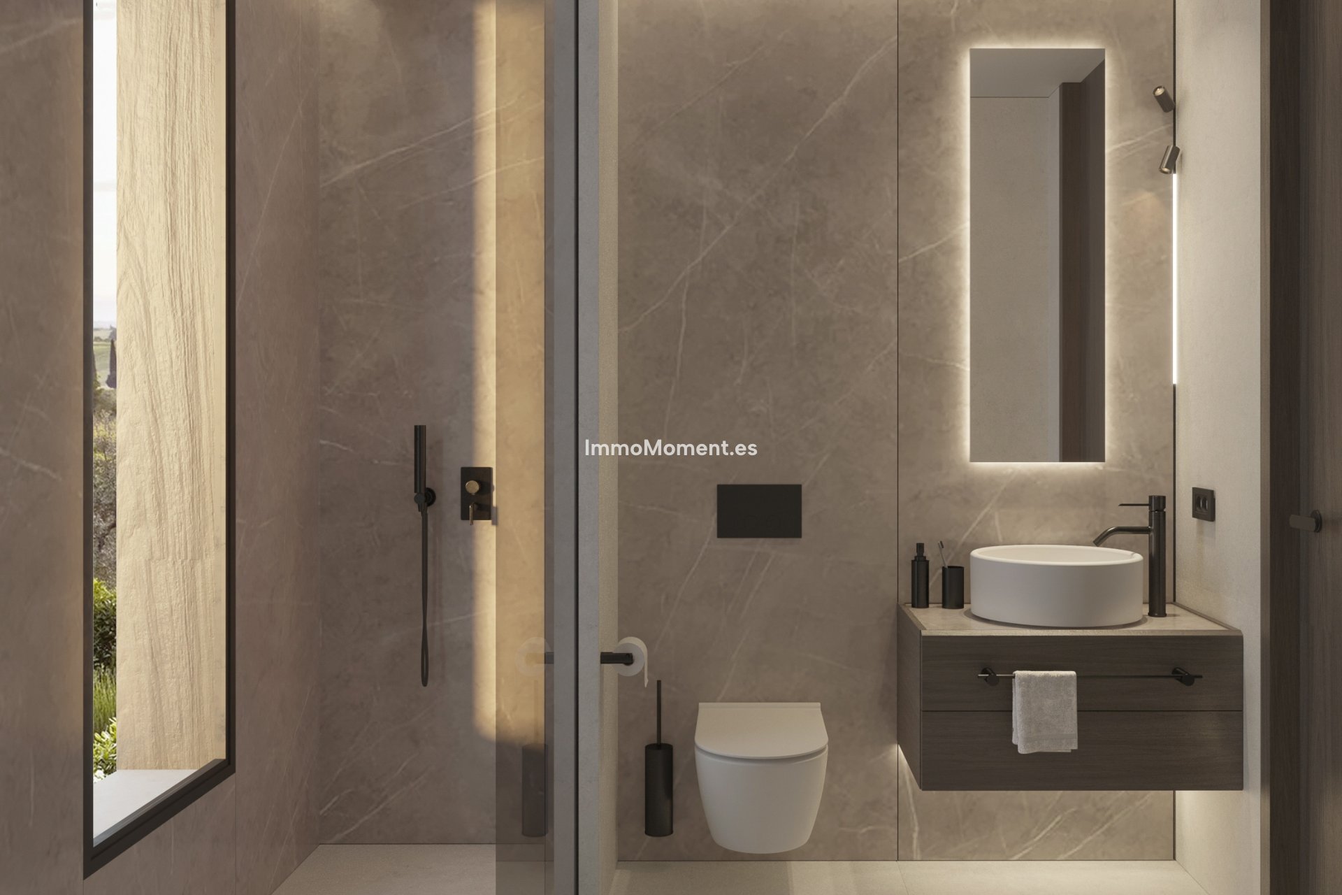 Obra nueva - Villa independiente - Estepona  - Estepona