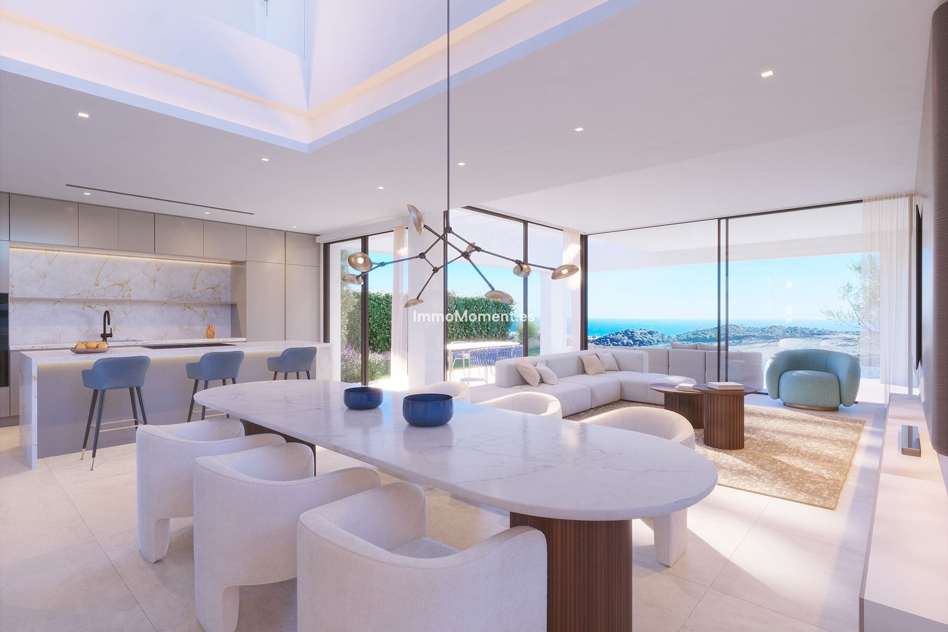 Obra nueva - Villa independiente - Estepona  - Estepona