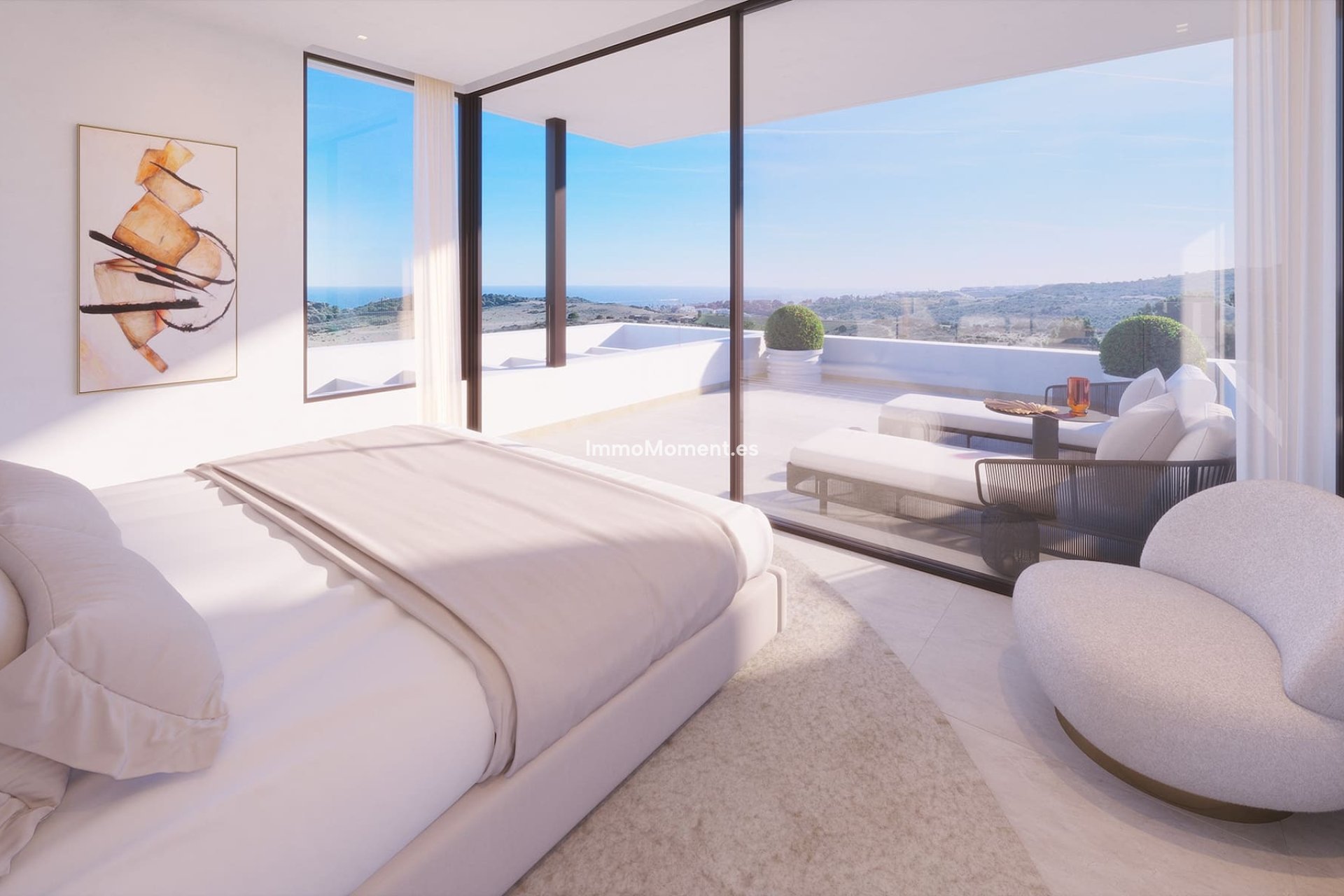 Obra nueva - Villa independiente - Estepona  - Estepona
