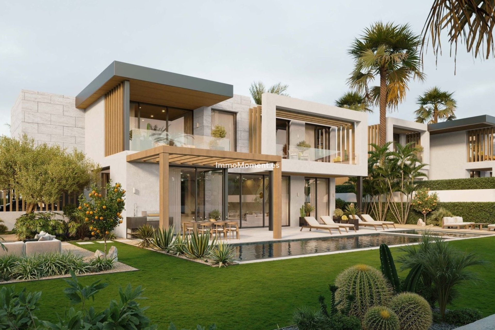 Obra nueva - Villa independiente - Estepona  - Estepona