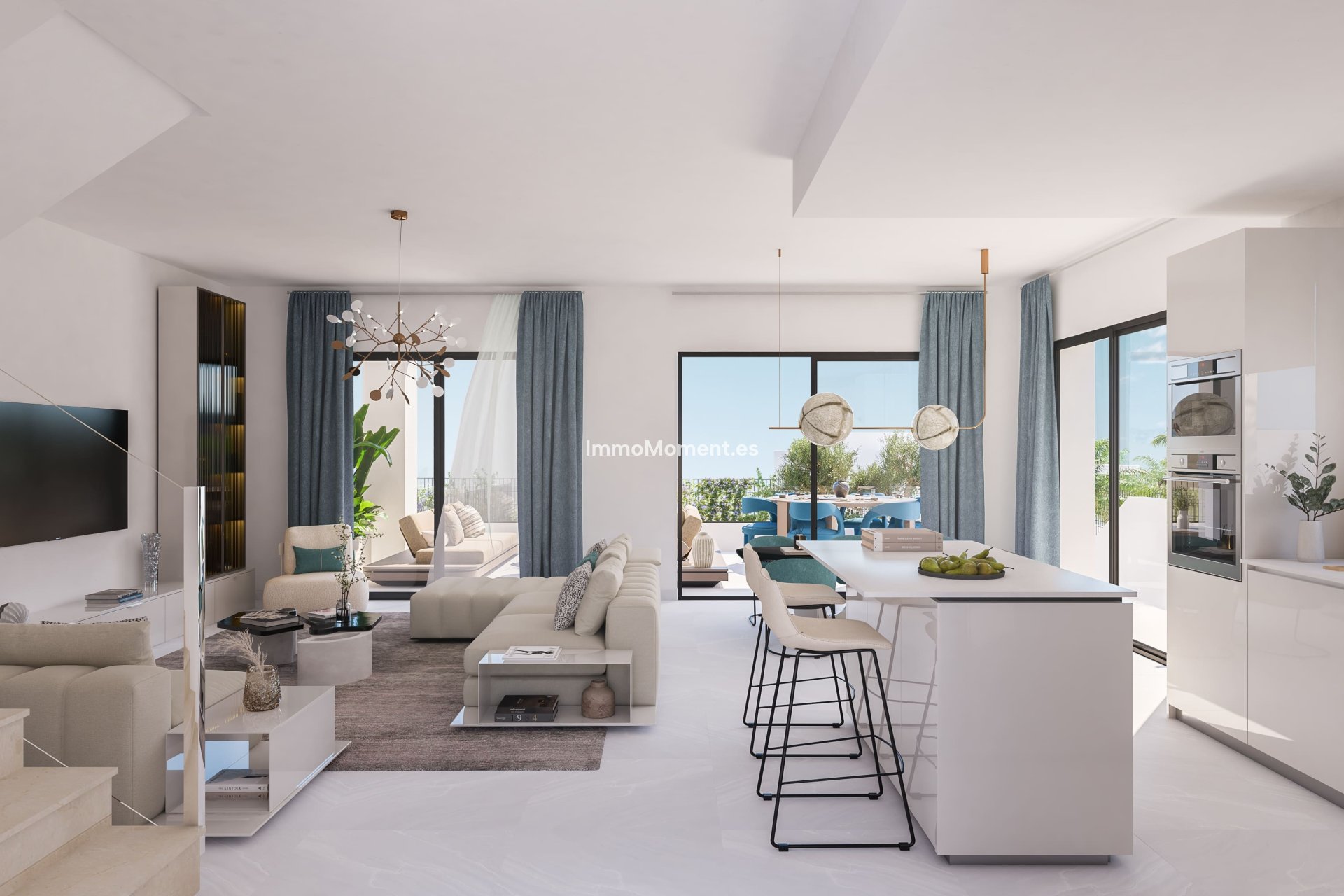 Obra nueva - Villa independiente - Estepona  - Estepona
