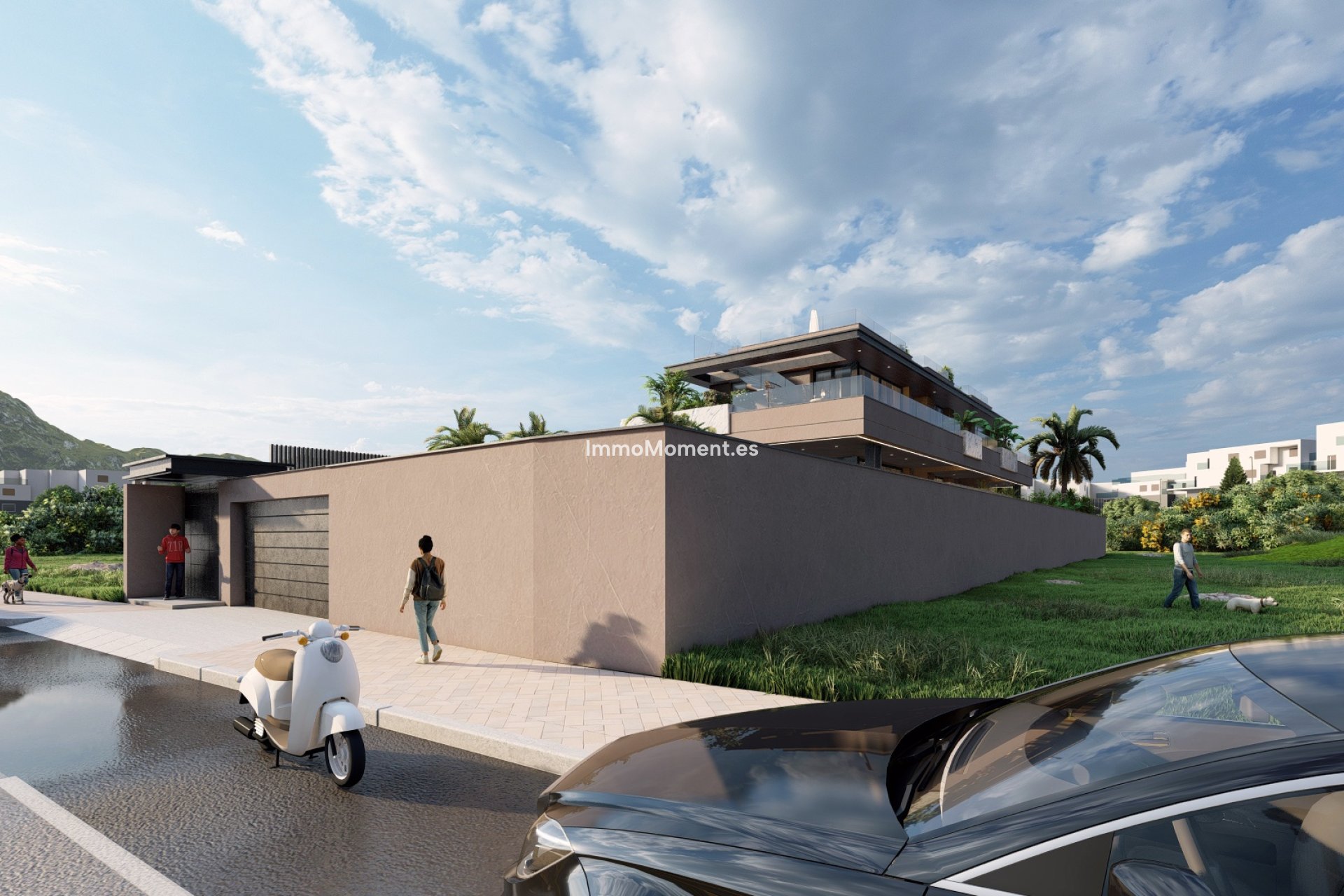 Obra nueva - Villa independiente - Fuengirola