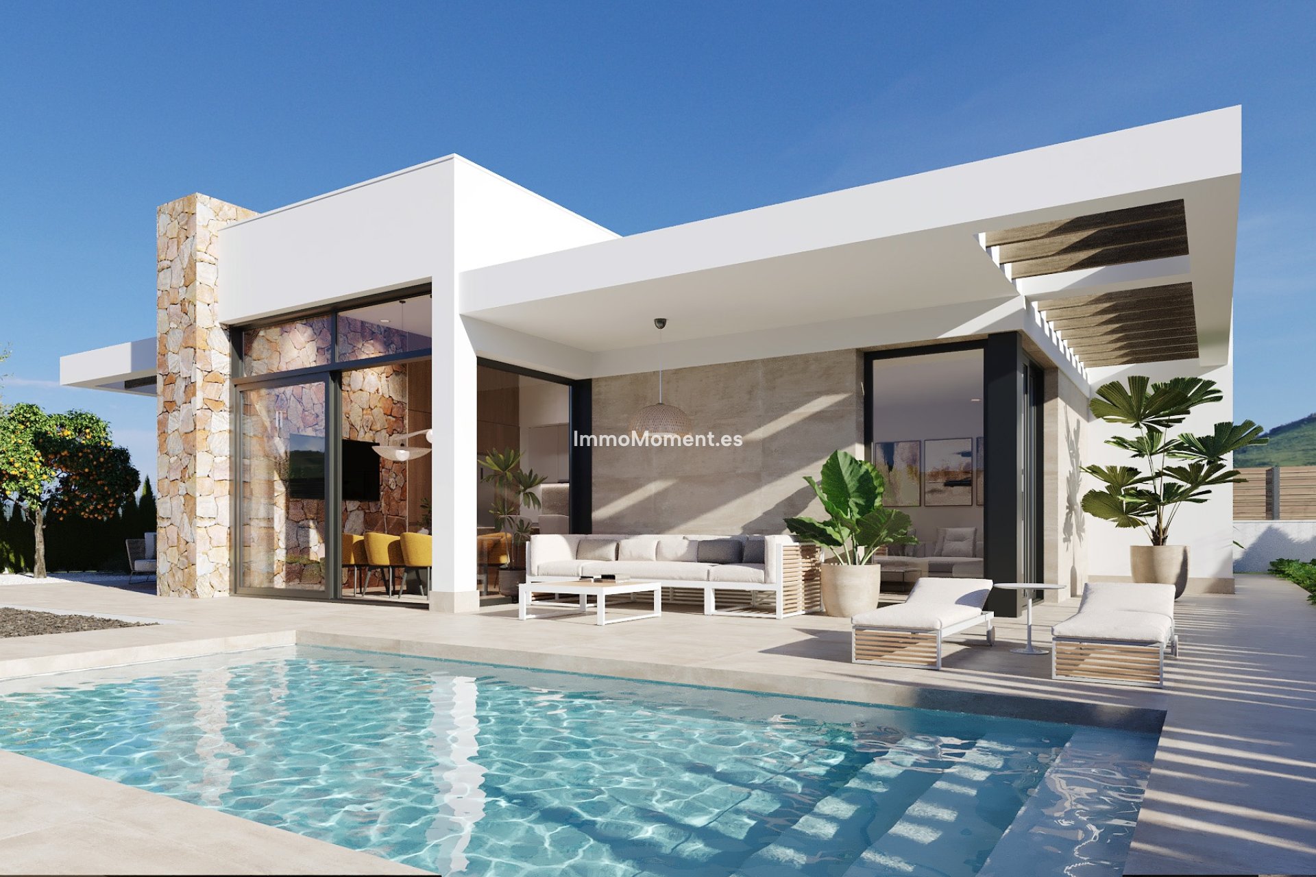 Obra nueva - Villa independiente - Hacienda del Alamo Golf