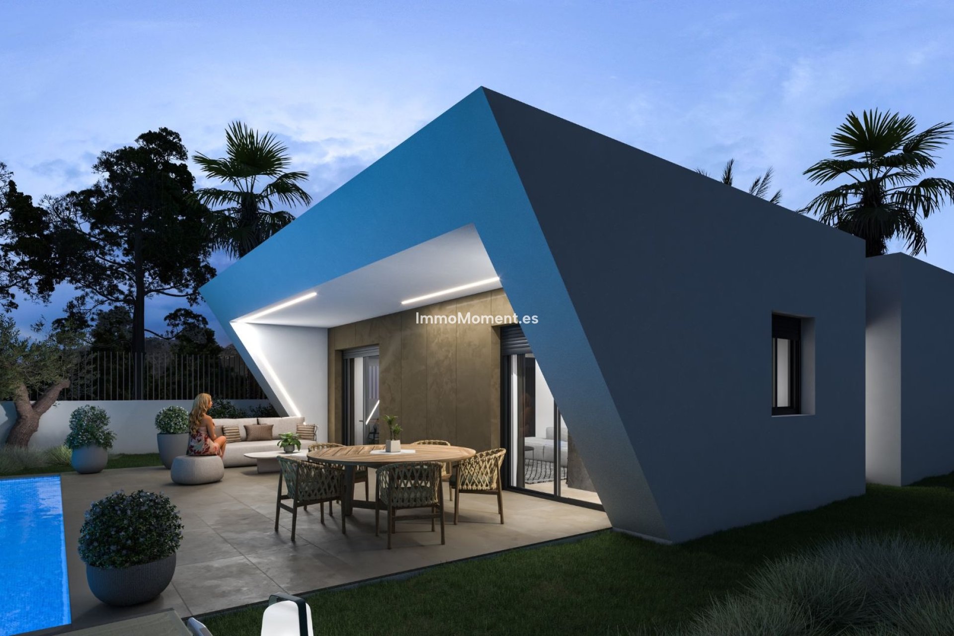 Obra nueva - Villa independiente - Hondón de las Nieves