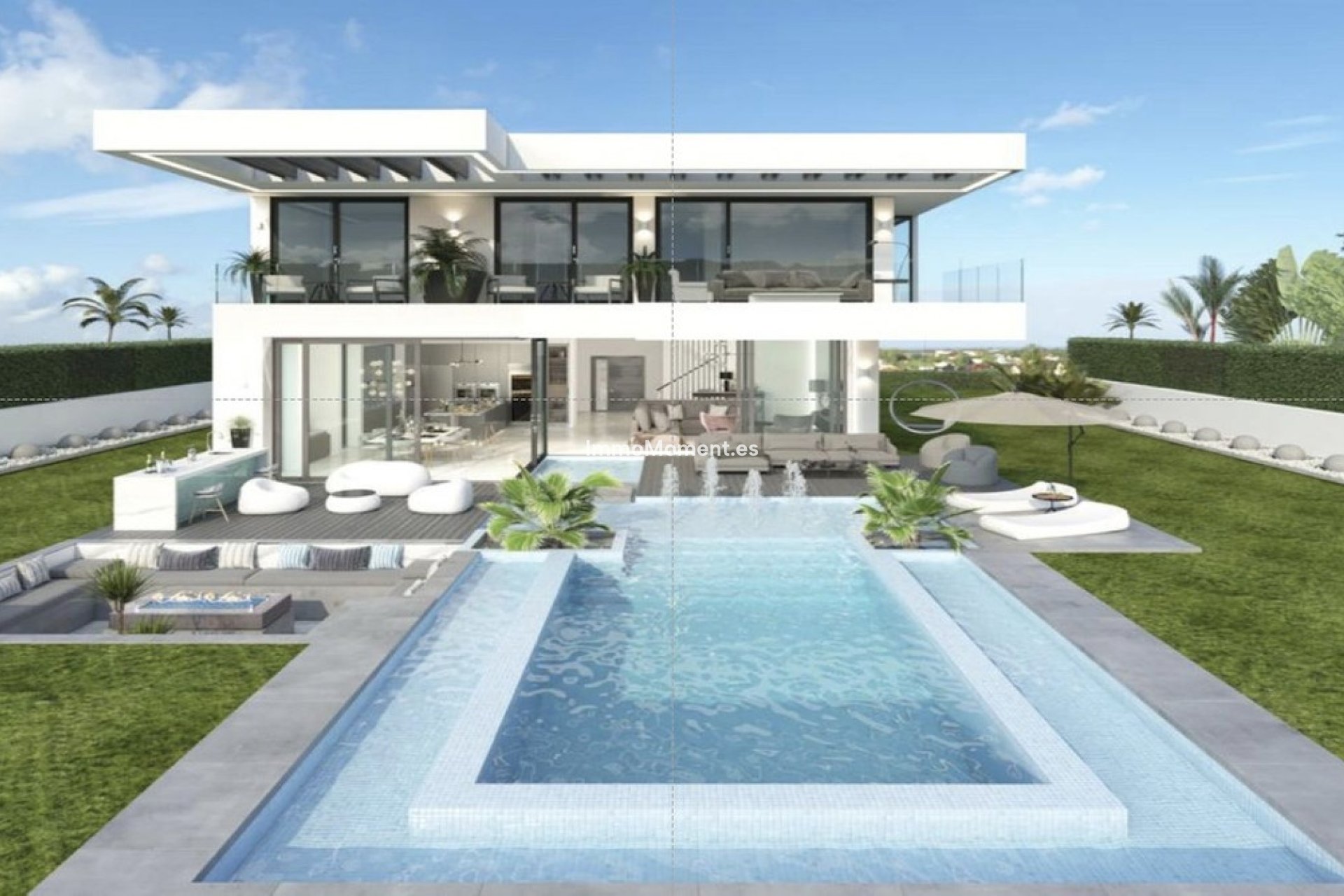Obra nueva - Villa independiente - Interior  - Alhaurín el Grande Centro