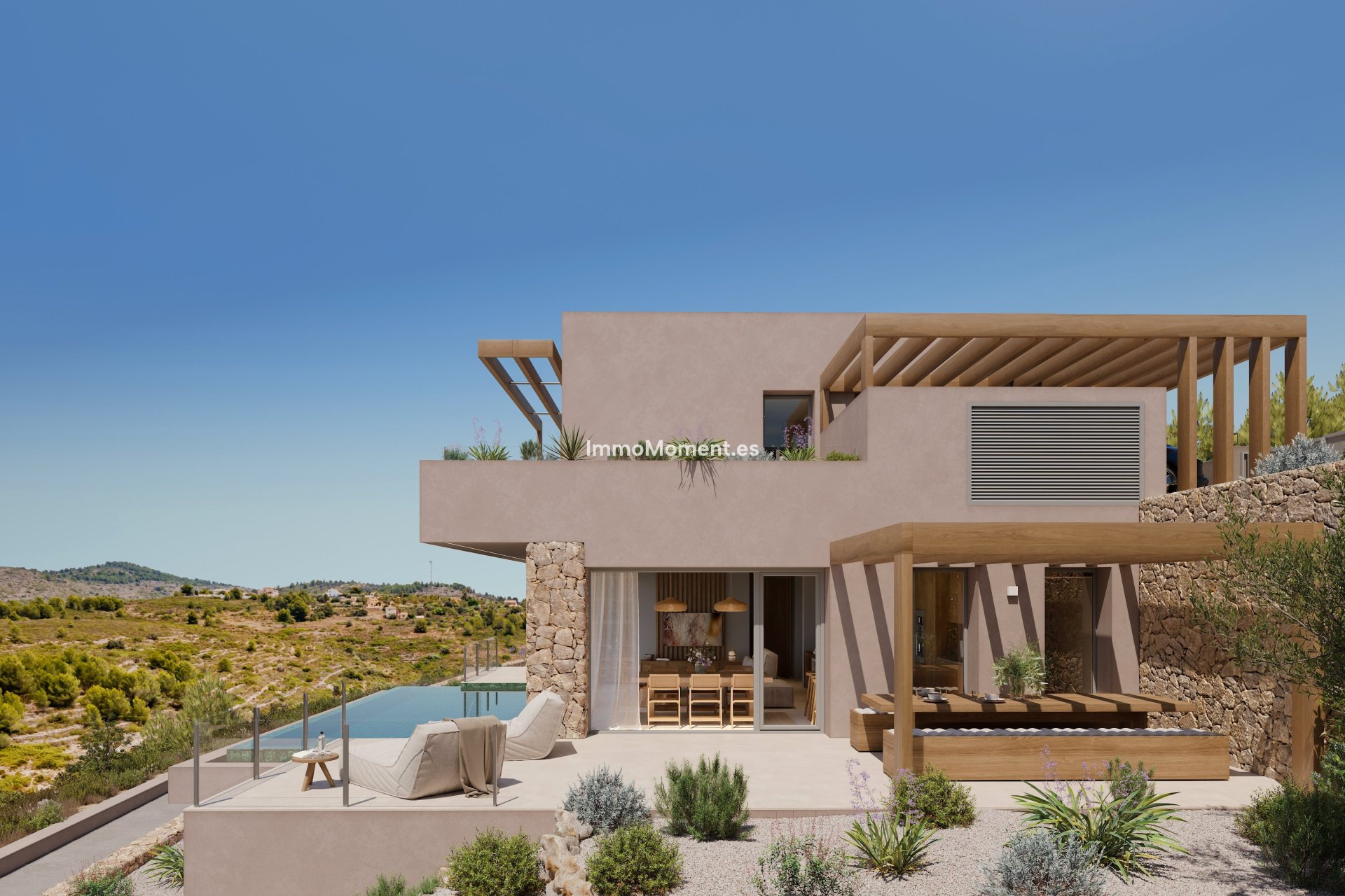 Obra nueva - Villa independiente - Llíber