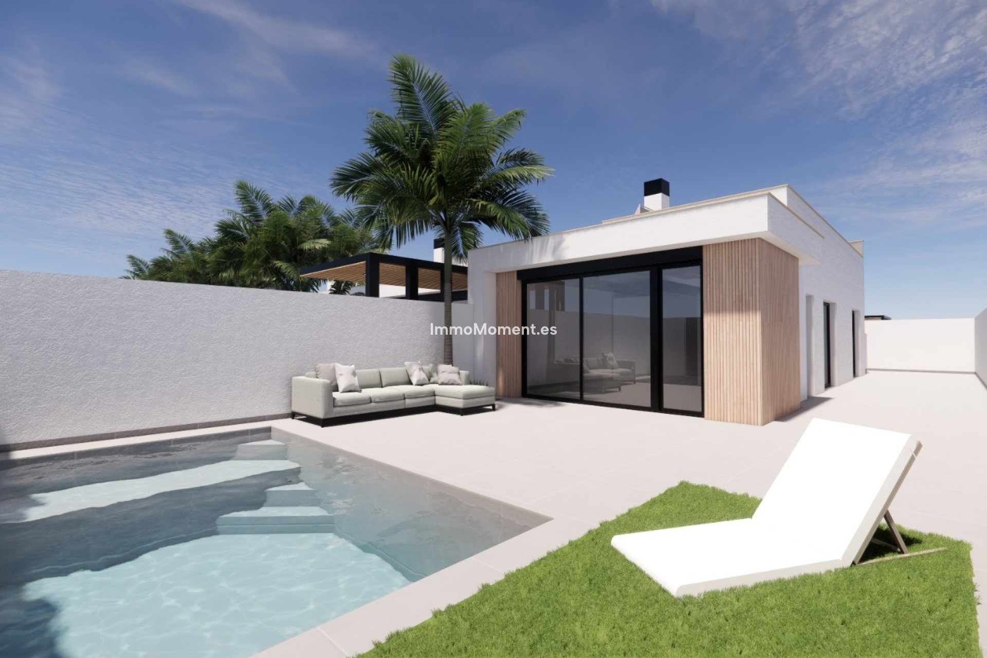 Obra nueva - Villa independiente - Los Alcázares