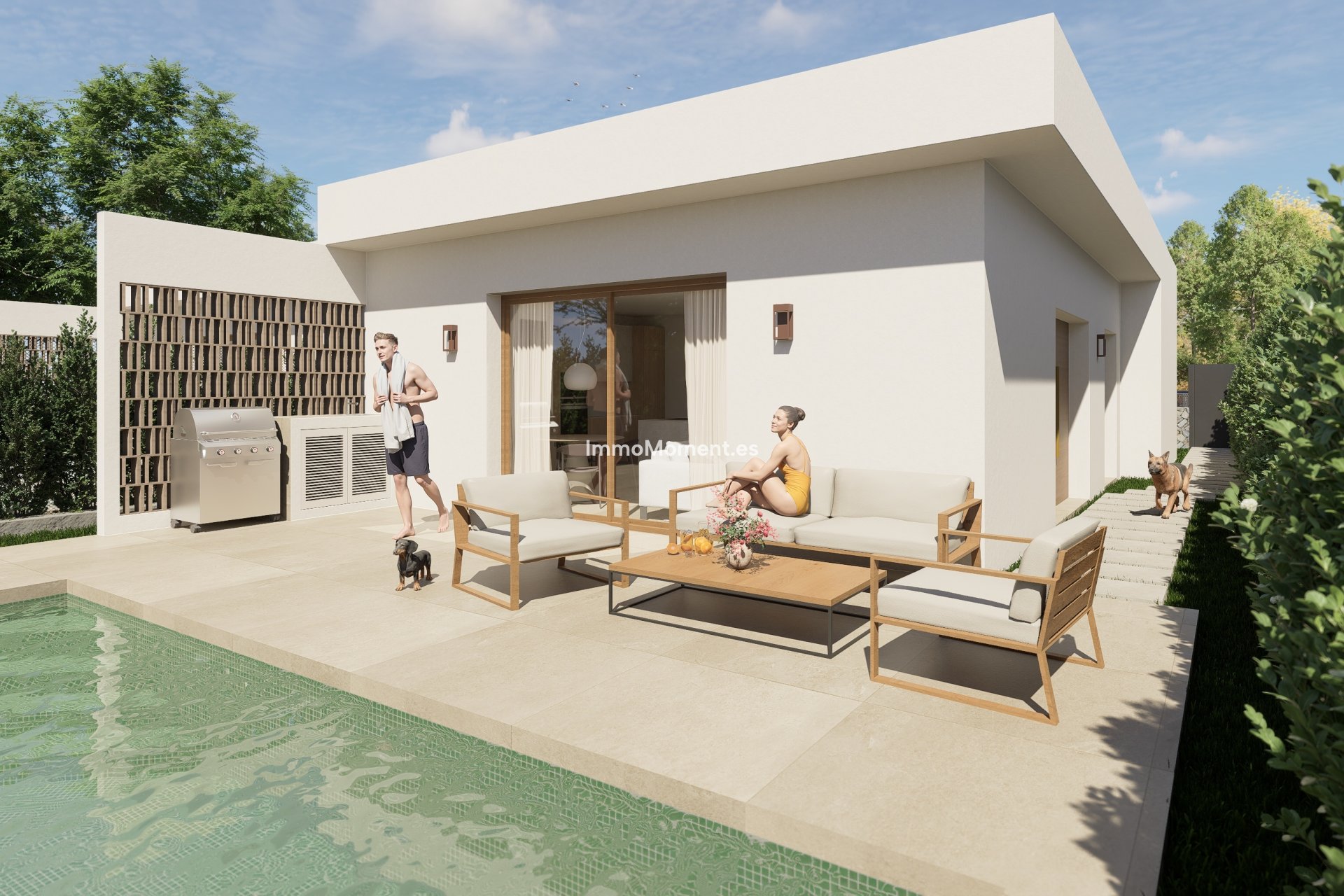 Obra nueva - Villa independiente - Los Montesinos