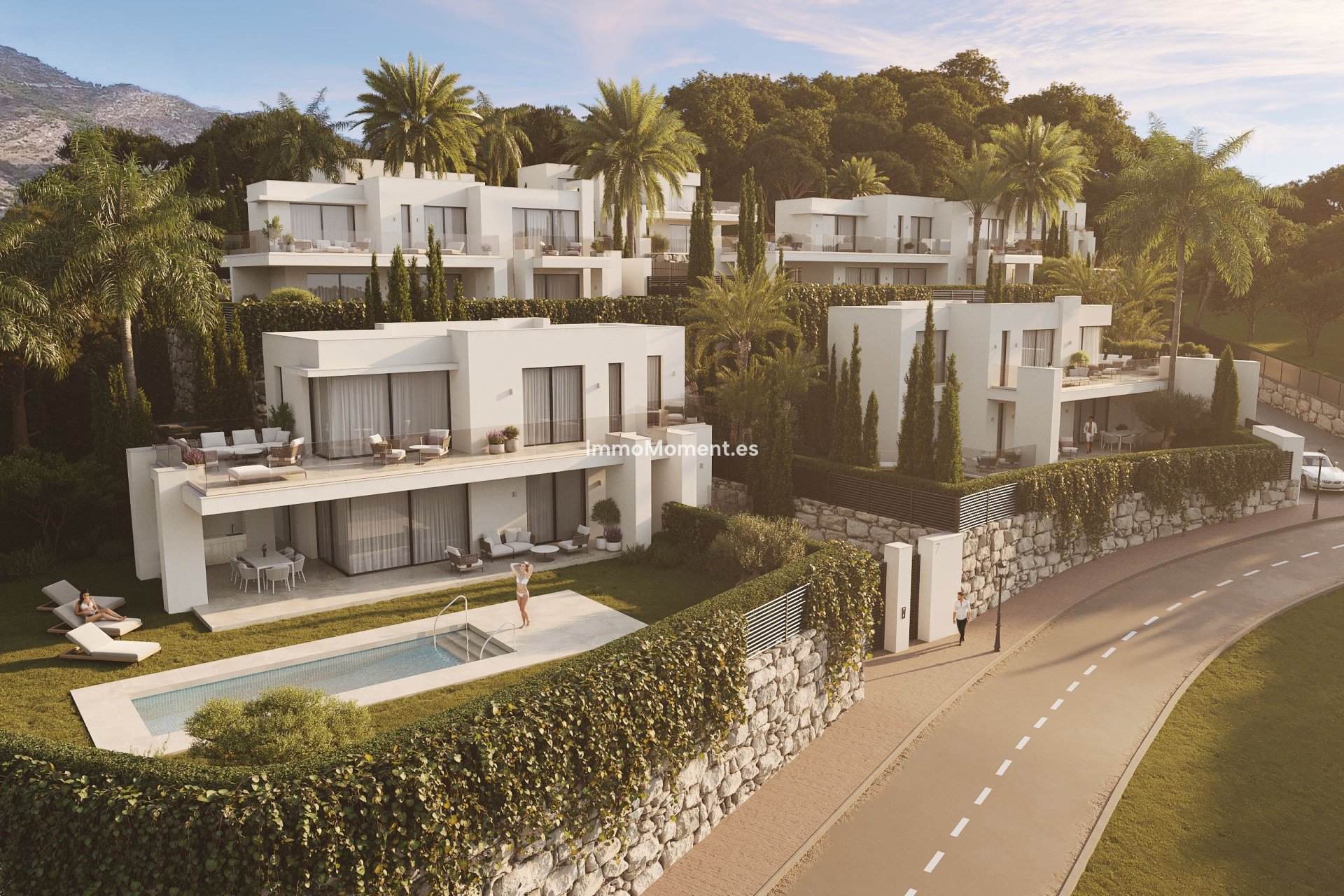 Obra nueva - Villa independiente - Mijas