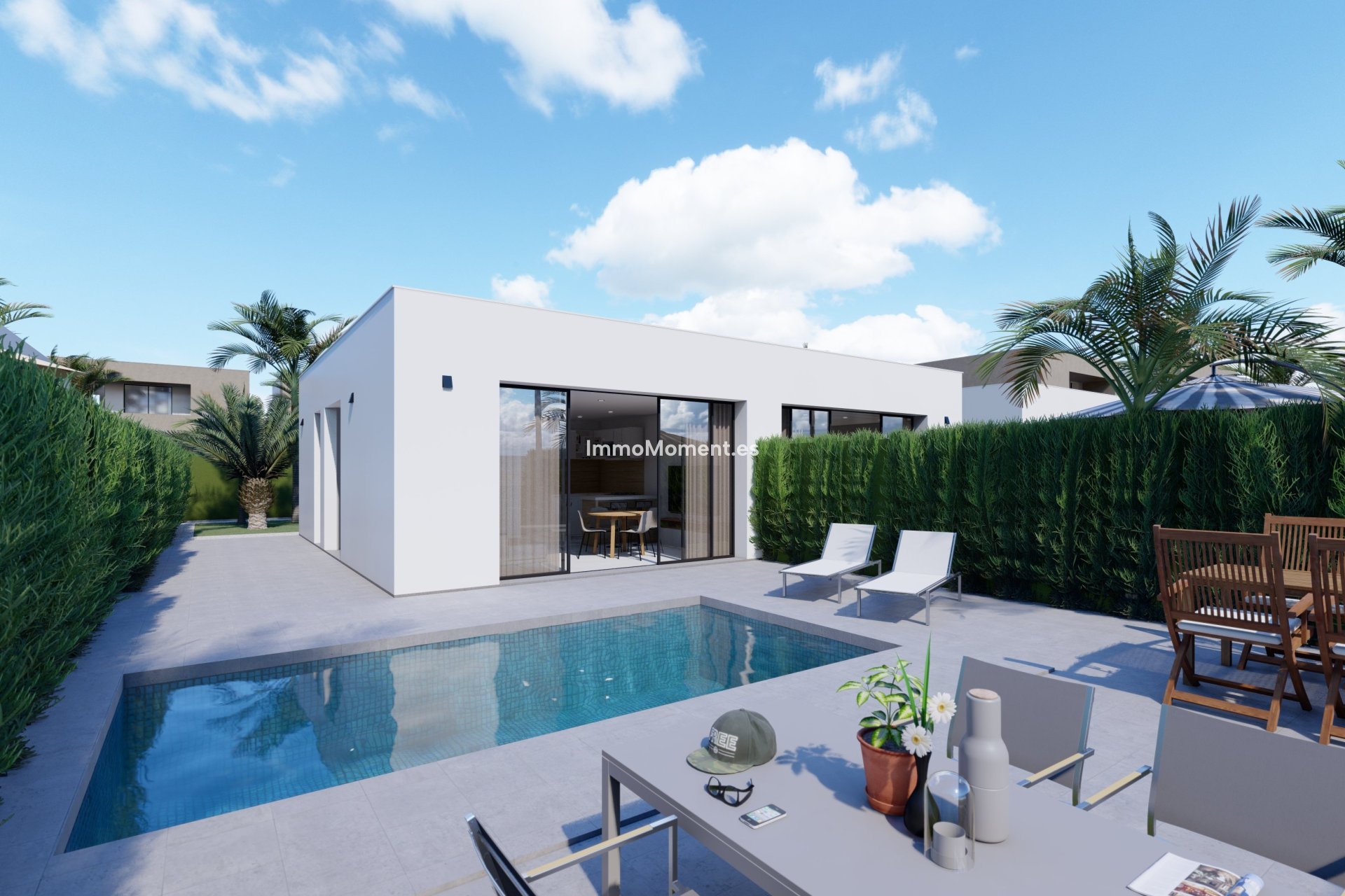 Obra nueva - Villa independiente - Murcia