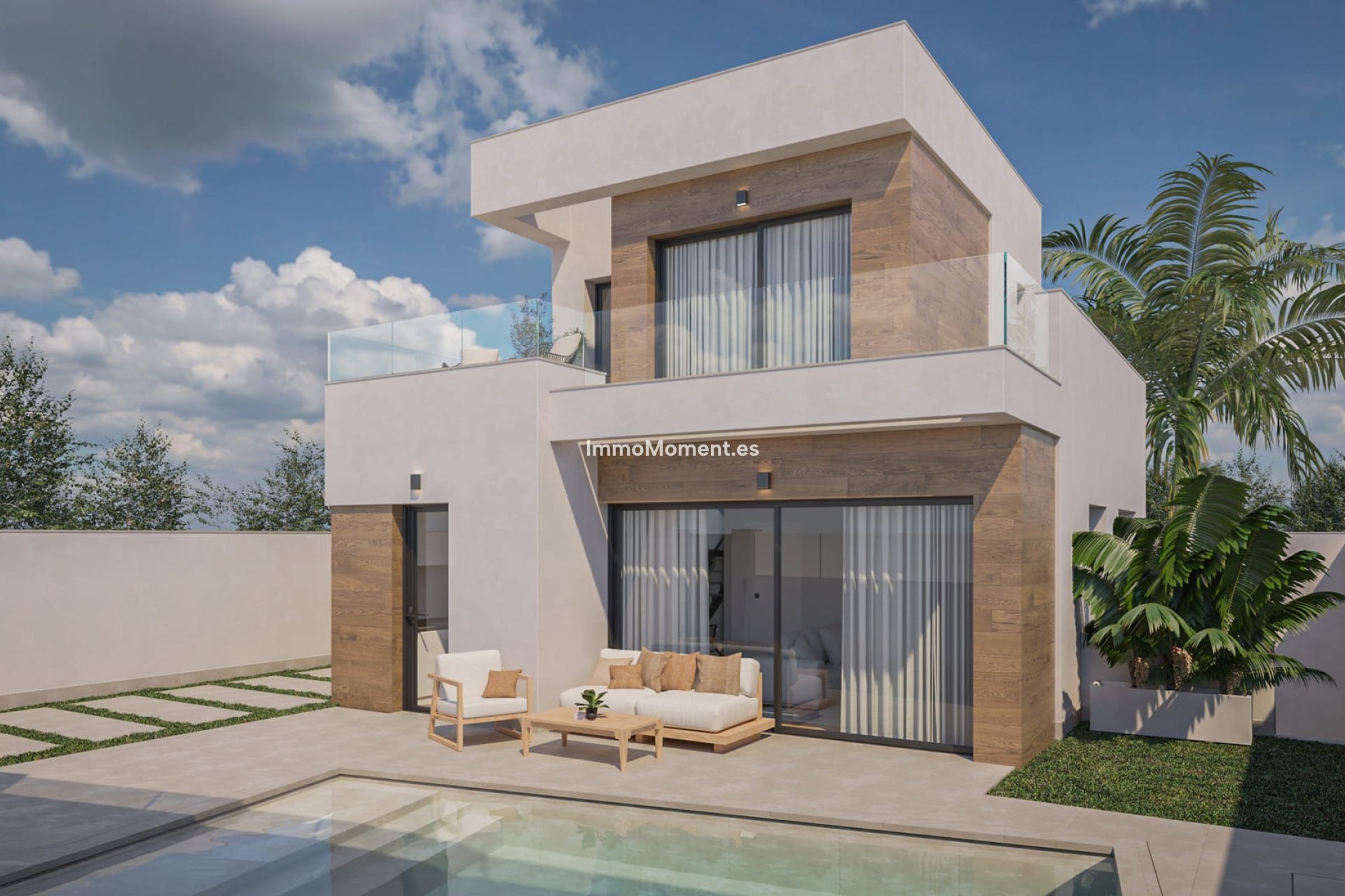 Obra nueva - Villa independiente - Pilar de la Horadada